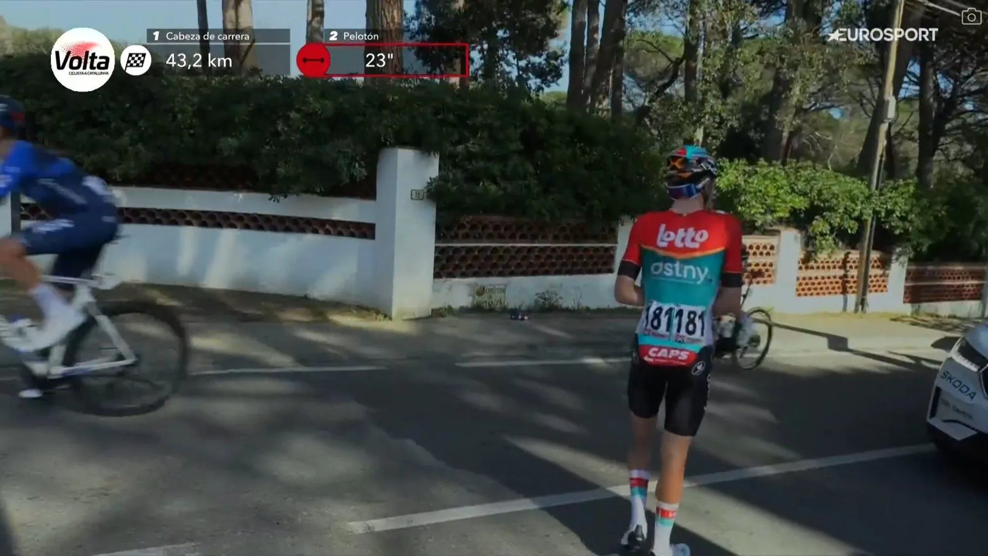 Lotto Dstny's Maxim van Gils out of Volta a Catalunya after stage one crash