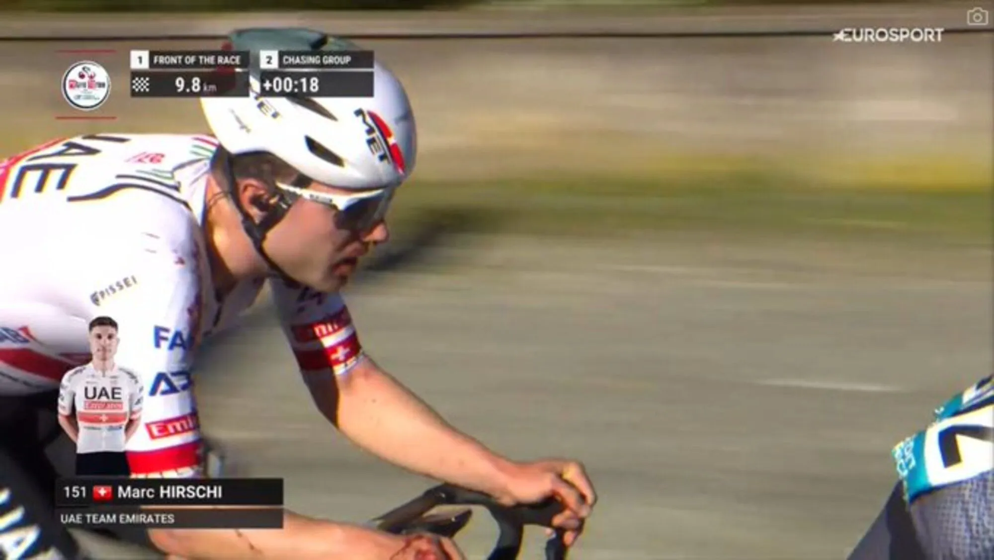 "A good race for us but not what we came for" - Marc Hirschi overcomes bloody nose to finish 3rd at Milano - Torino
