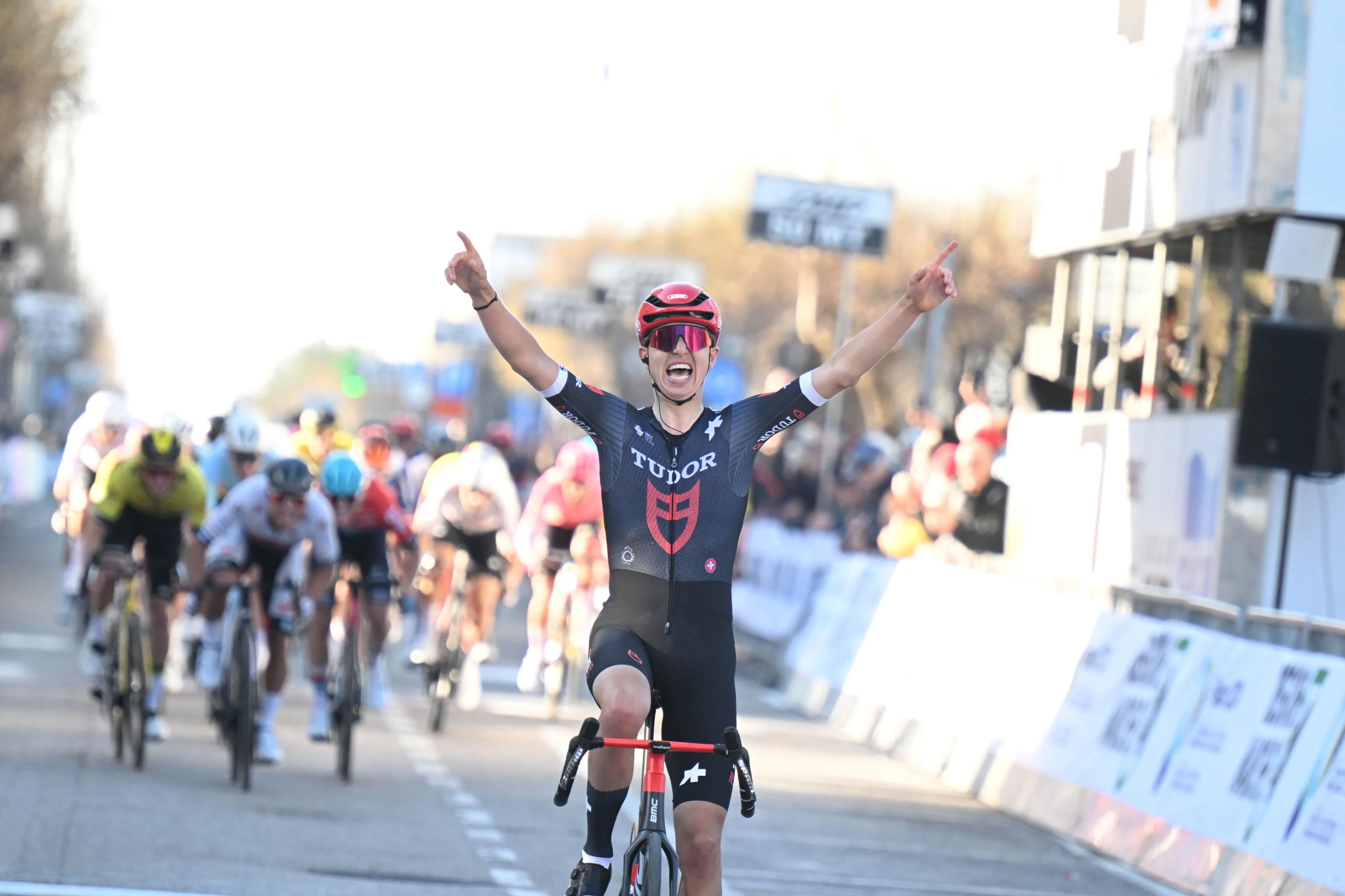 Marco Brenner surprises bunch with late attack on opening stage of Settimana Internazionale Coppi e Bartali 2024
