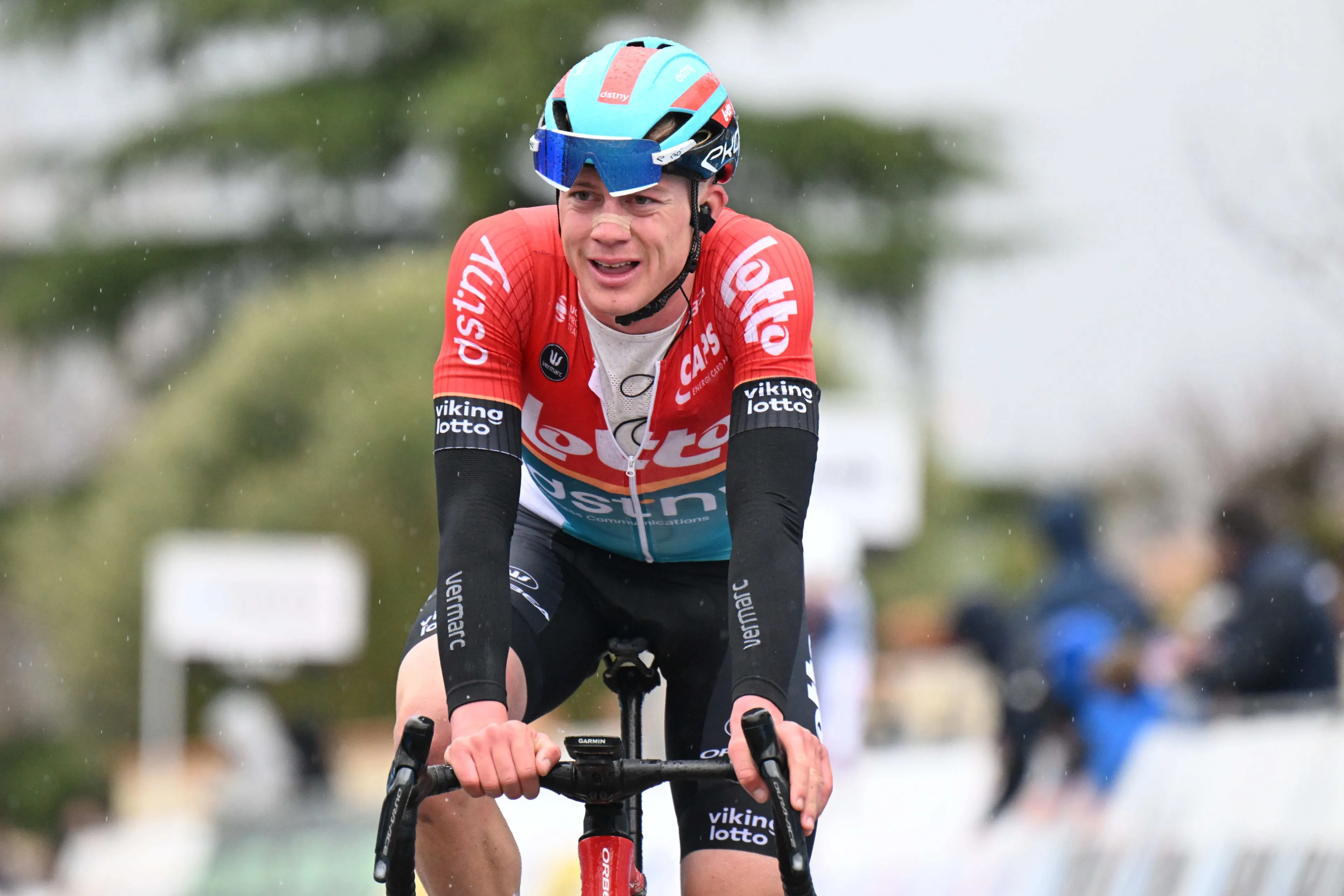 Maxim van Gils garante o pódio na Strade Bianche 2024: "Fiz muitos progressos durante o inverno".