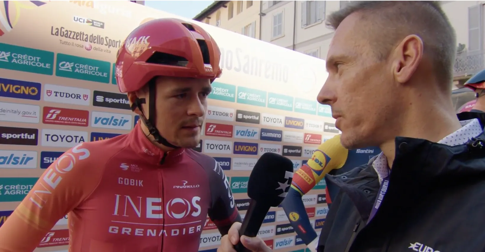Tom Pidock, antes da partida da Milan-Sanremo: "A única forma de Tadej Pogacar ganhar é a UAE endurecer a corrida".