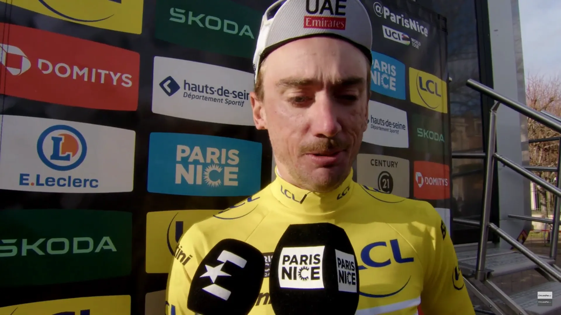 "Joao Almeida is obviously going to be our main guy" - Brandon McNulty into race lead at Paris-Nice but plays down talk of GC success