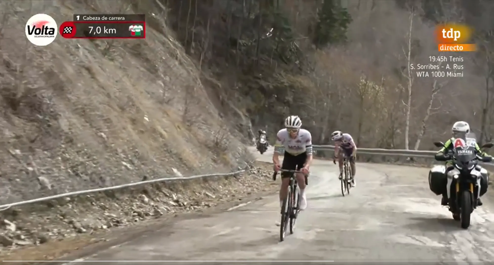 VIDEO: Tadej Pogacar leaves rivals in his wake again with another brutal acceleration at the Volta a Catalunya