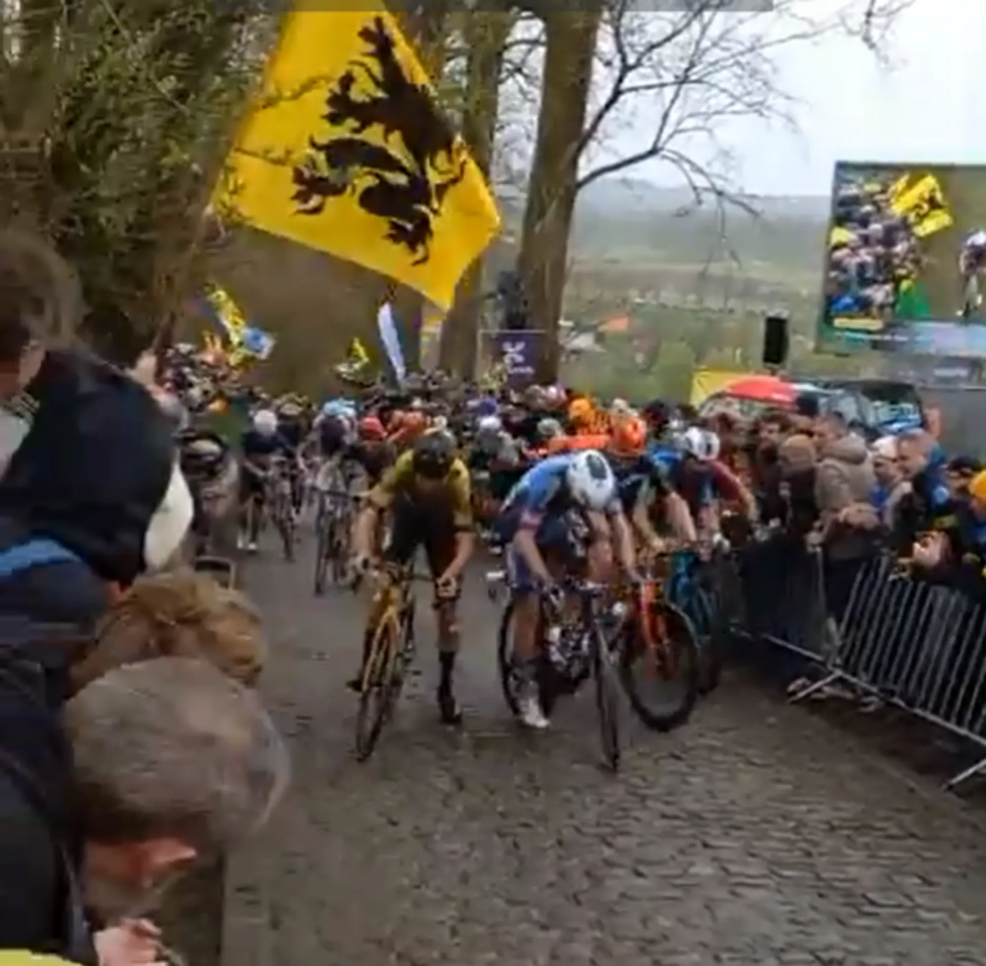 VÍDEO: Flandres: A loucura vivida no Koppenberg vista de outro angulo