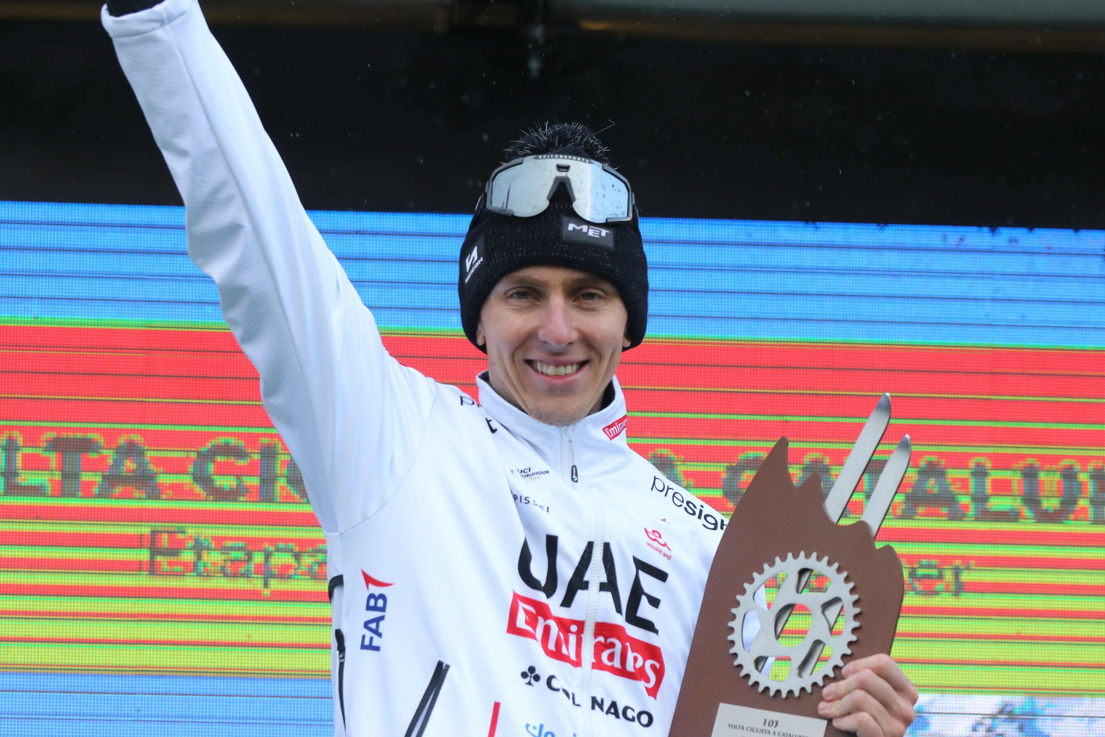 "I'm looking forward to tomorrow but there's one big question mark all over it" - Tadej Pogacar predicts 'really aggressive' stage 6 at Volta a Catalunya 2024
