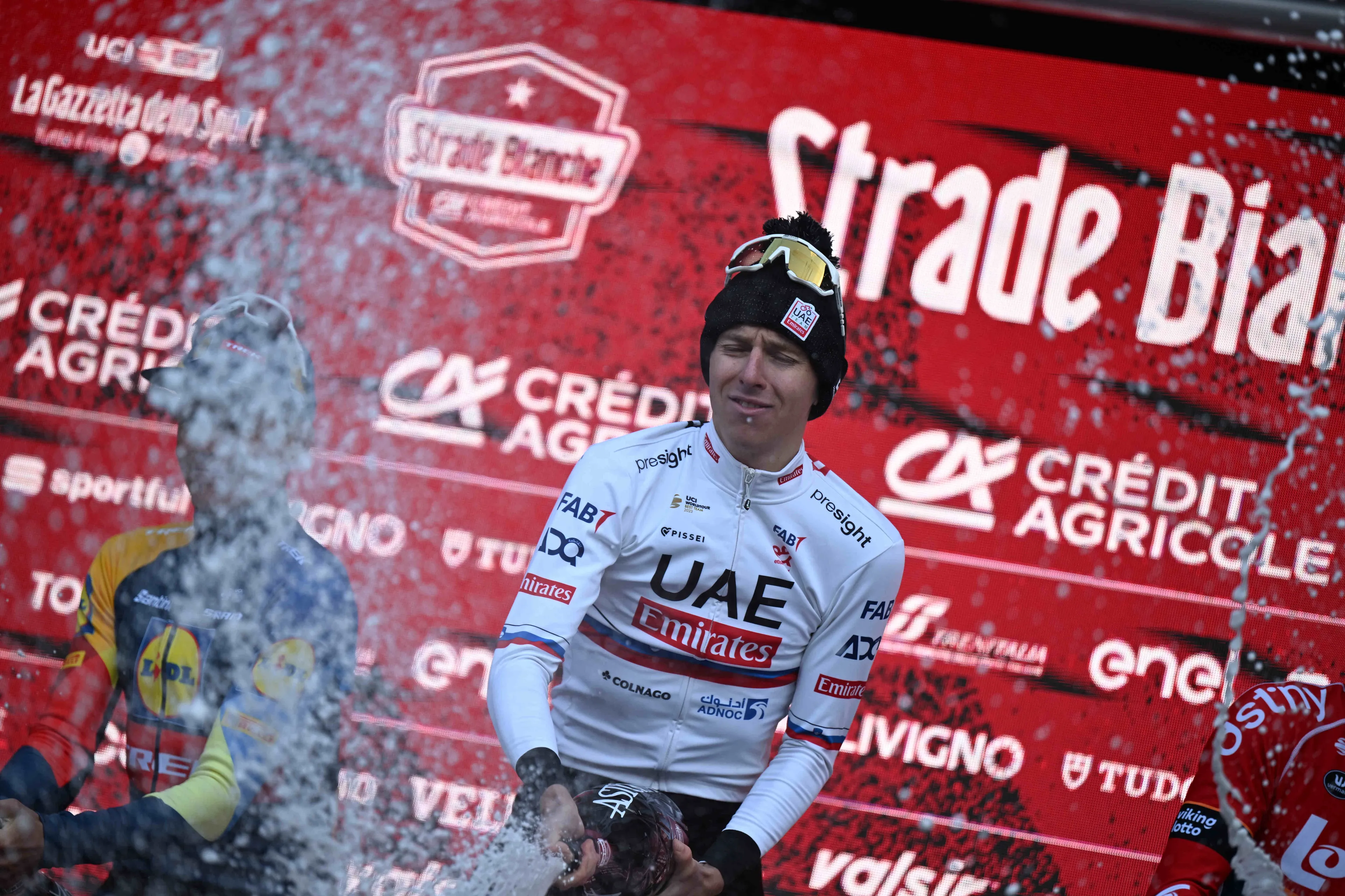 "I don't think anyone expected that" - Incredible Tadej Pogacar takes Strade Bianche 2024 with an all-time great ride