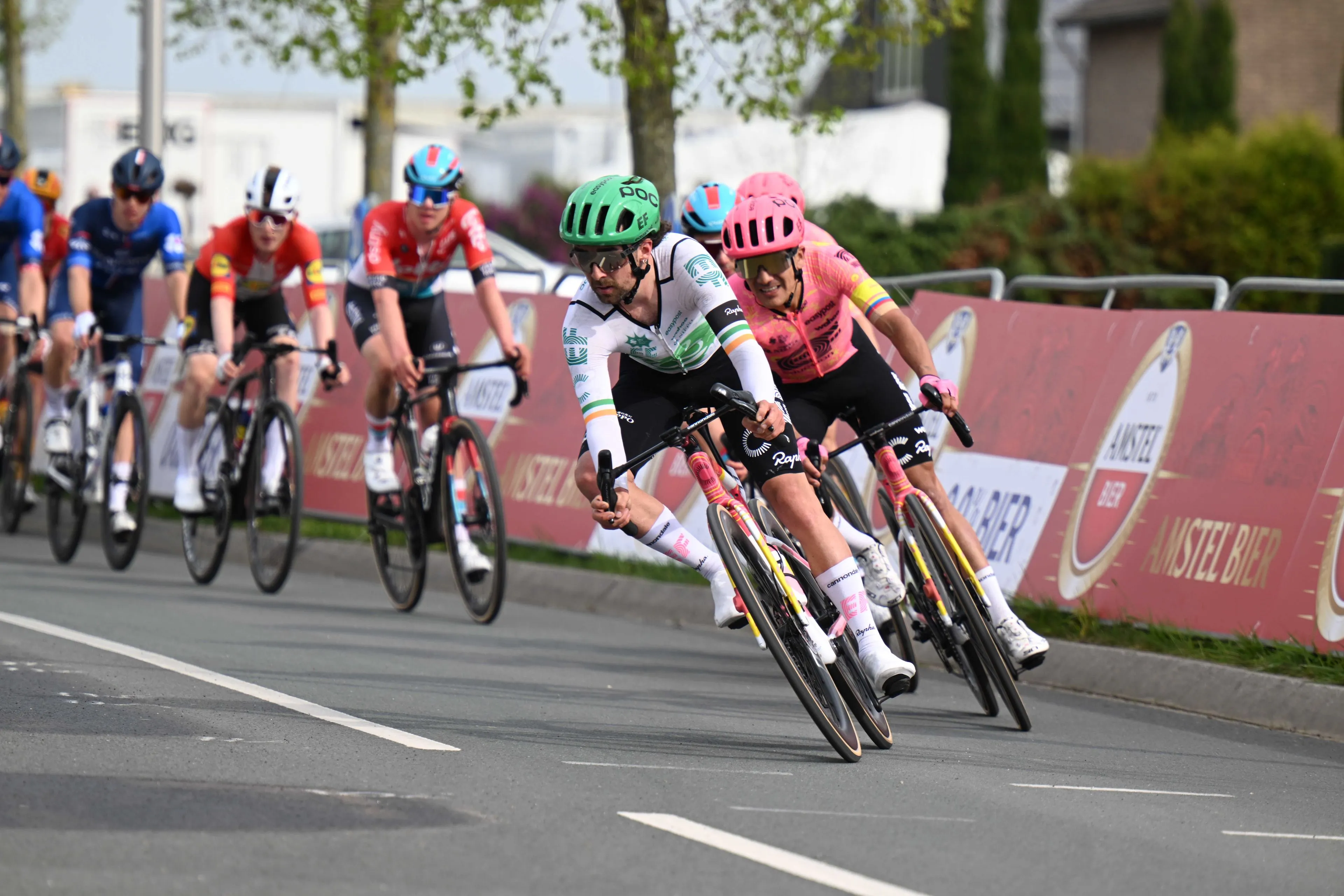 "It wasn’t the best day for either of us" - Ben Healy eyes next opportunity at La Flèche Wallonne after lacklusted Amstel Gold Race