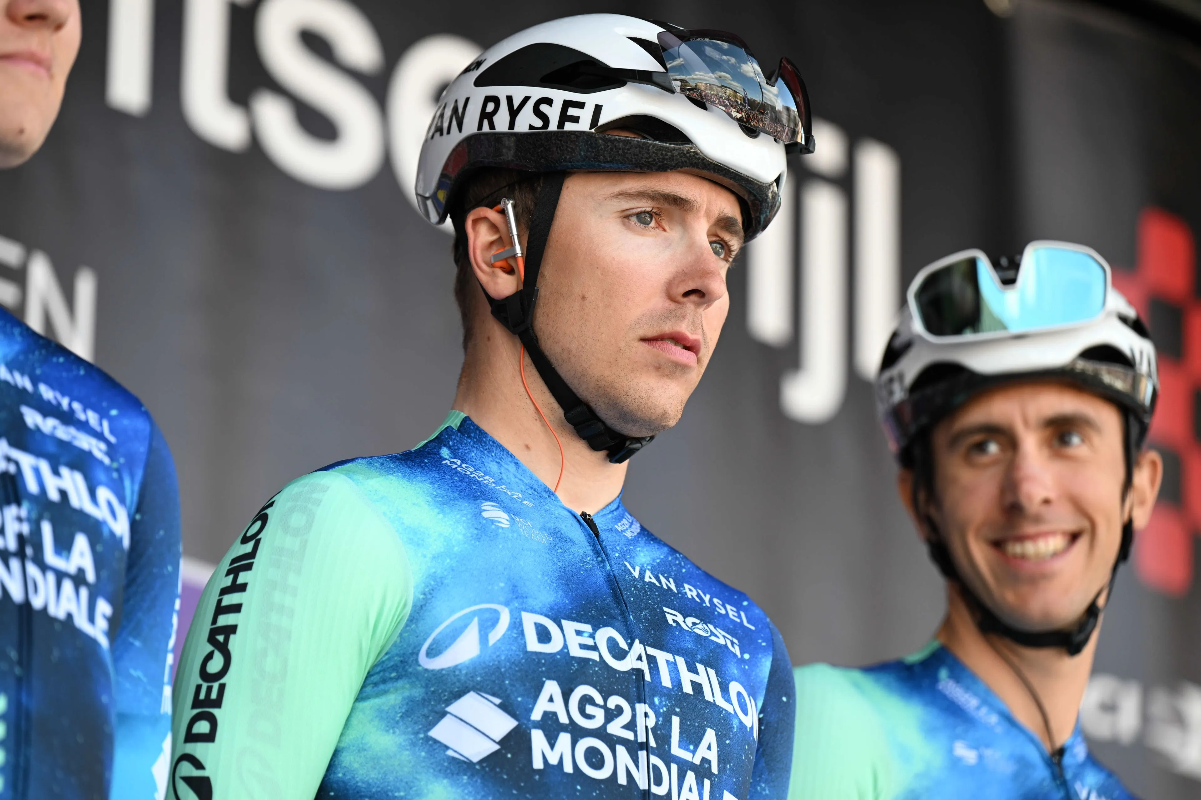 Benoît Cosnefroy e Felix Gall lideraram a Decathlon AG2R na Liège-Bastogne-Liège: "Estamos em boa forma e o nosso bloco é sólido"