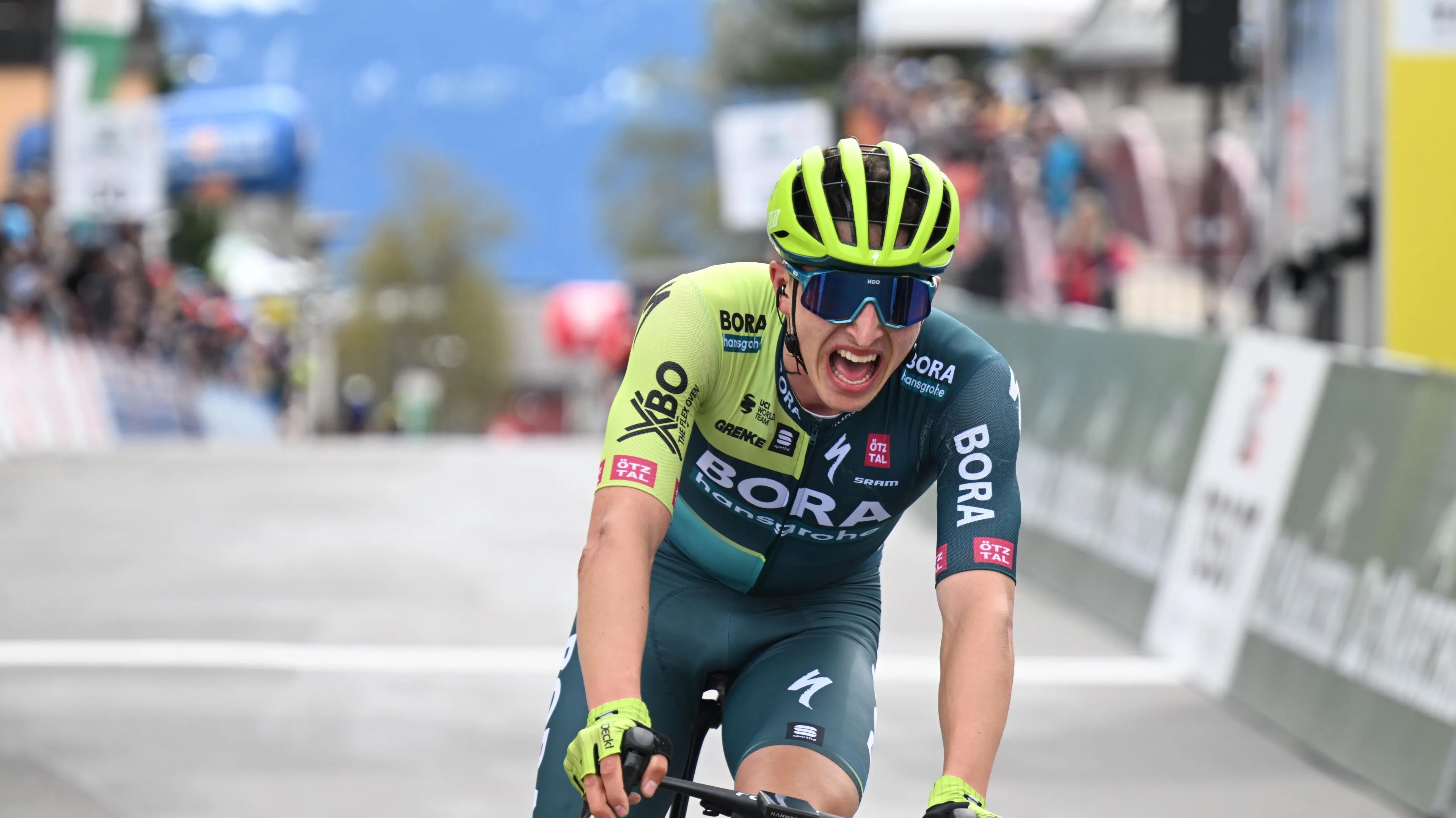 "I never thought that I could climb with the best guys" - Florian Lipowitz shocks Romandie peloton as he almost wins queen stage