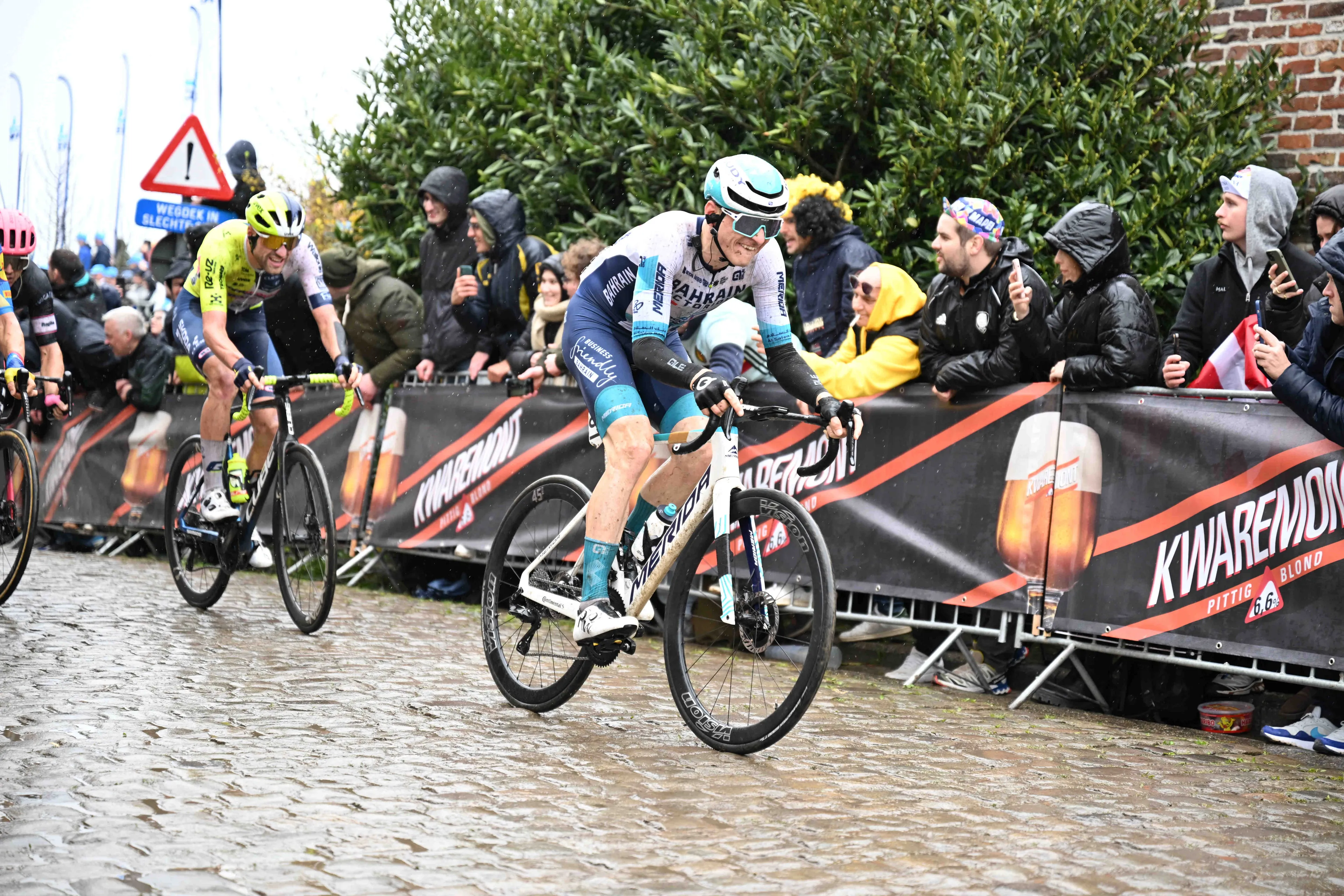 Matej Mohoric é baixa de vulto na Bahrain e não vai à Paris-Roubaix