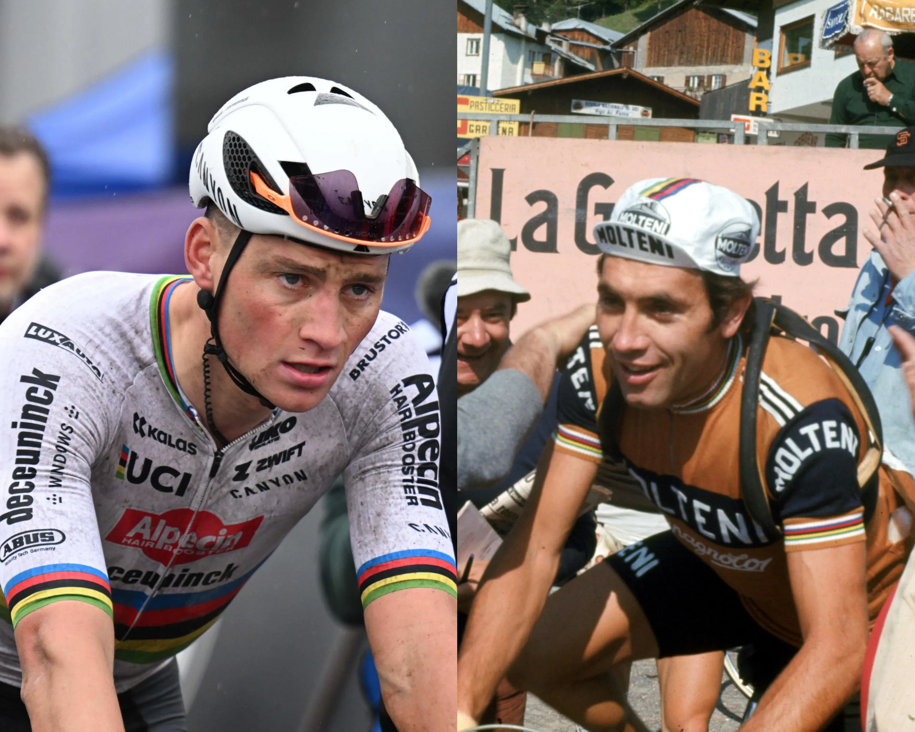 "Mathieu van der Poel reminds me of Eddy Merckx" - Bernard Thevenet sees similarities between two of cycling's greats