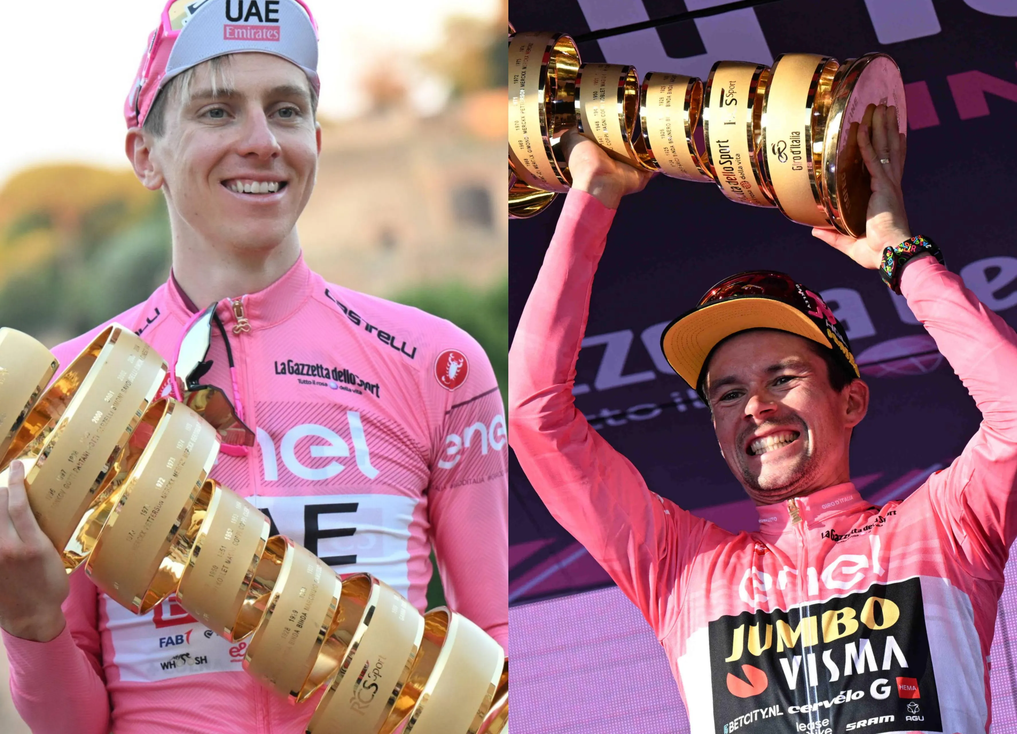 "After Primoz Roglic won last year, it’s amazing to have two consecutive Slovenian winners of the Giro d'Italia" - Tadej Pogacar proud to represent his nation