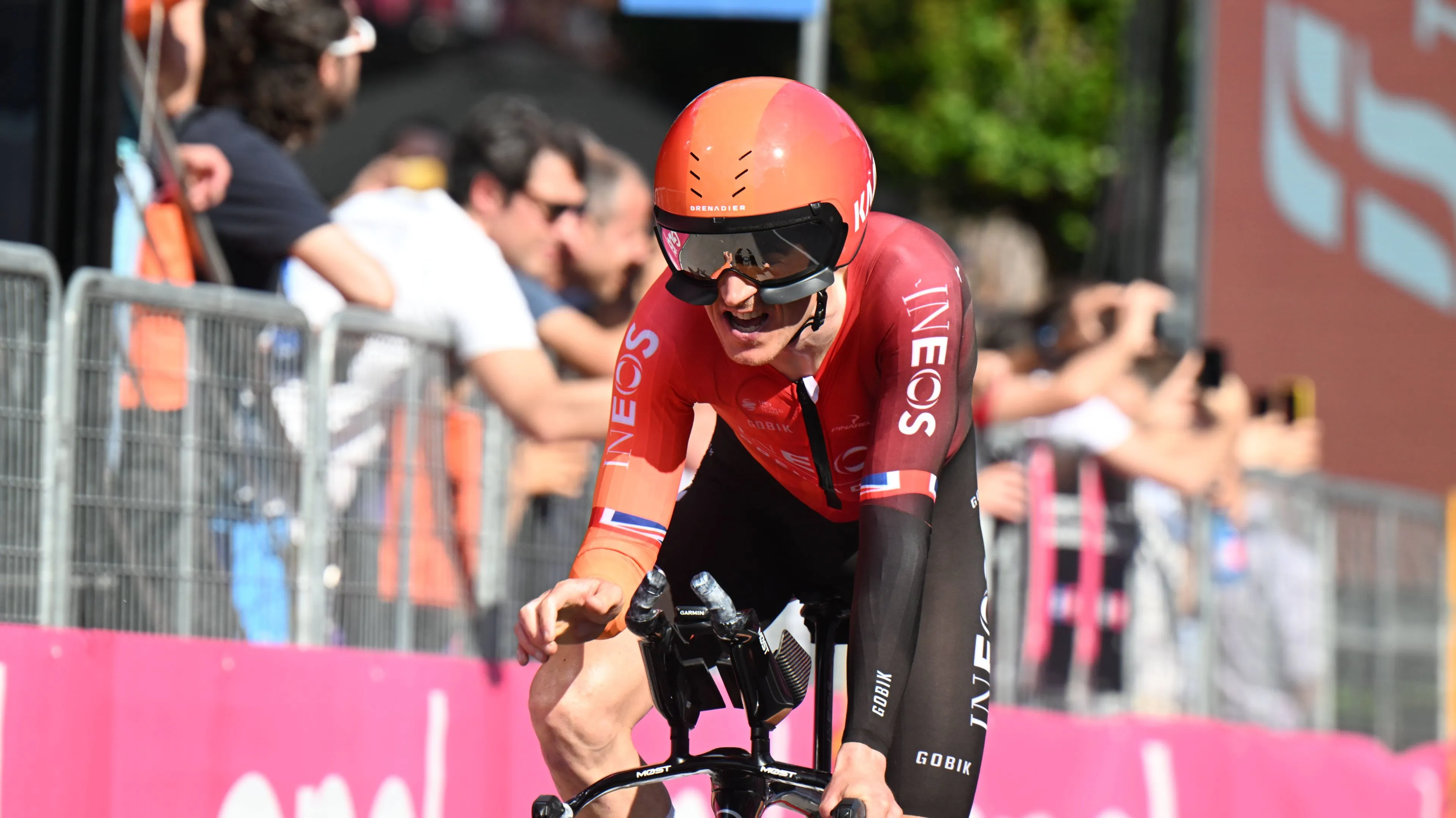 "We've just got to keep trying you know. That's all we can do" - Geraint Thomas back to 2nd and refusing to give up on Giro d'Italia dream