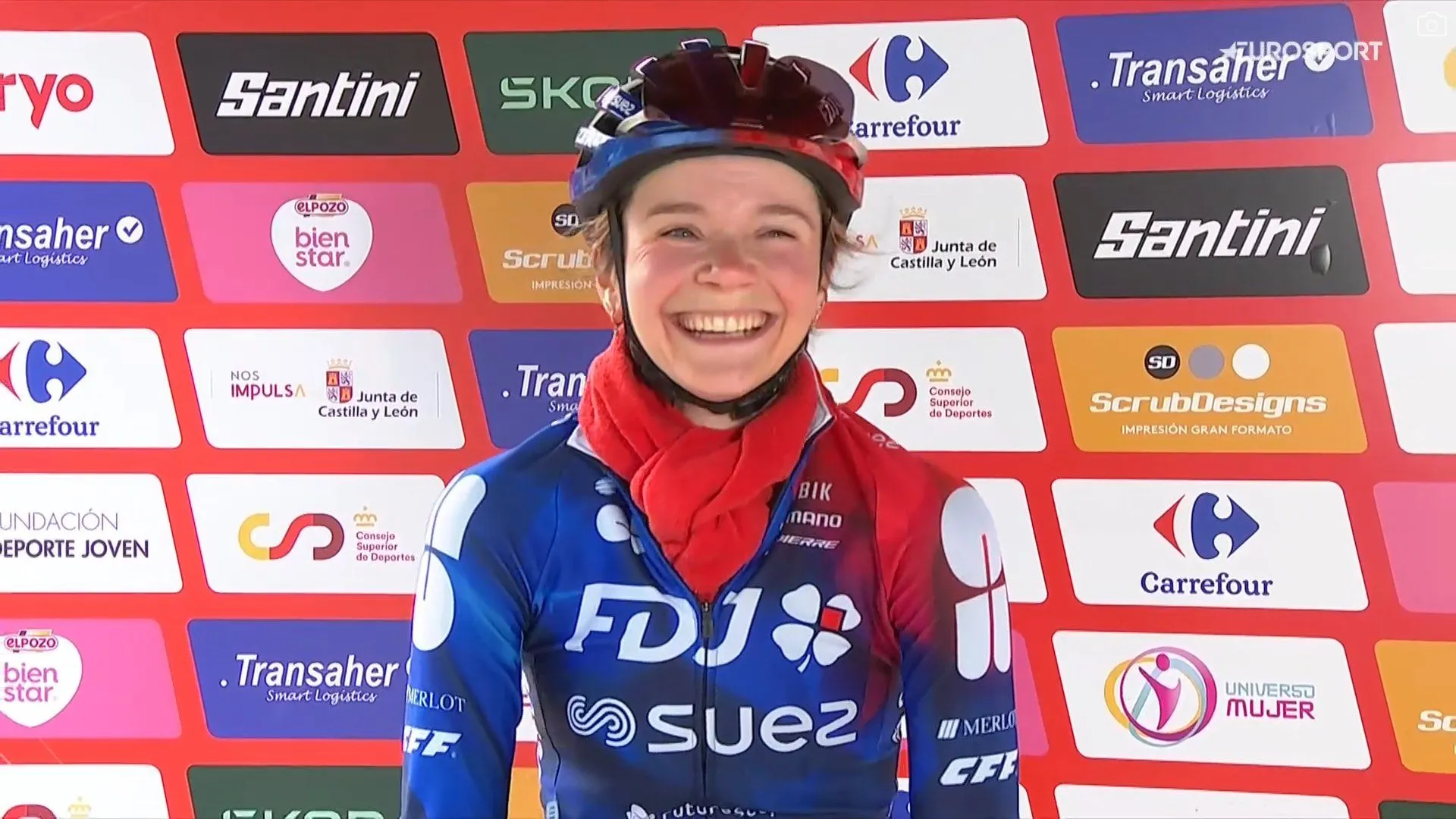 "I will race with more confidence from now on" - Evita Muzic comes of age with stunning La Vuelta Femenina stage win