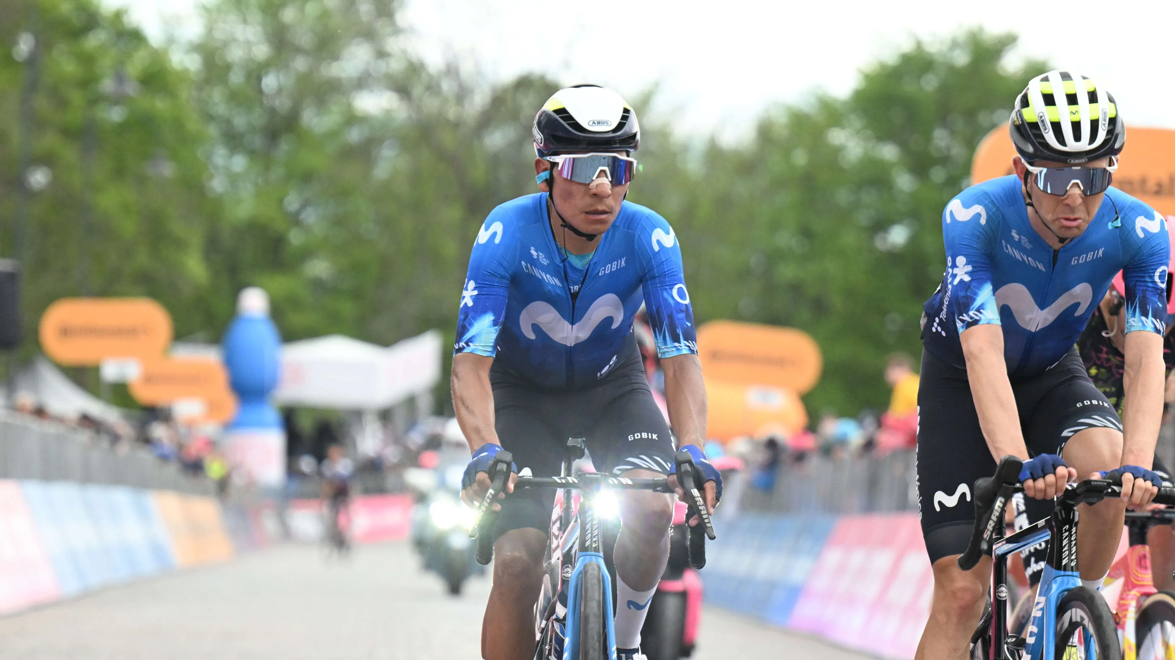 Medical Report and withdrawals Giro d'Italia 2024 | Update stage 13: Nairo Quintana once again involved in a crash on windy day