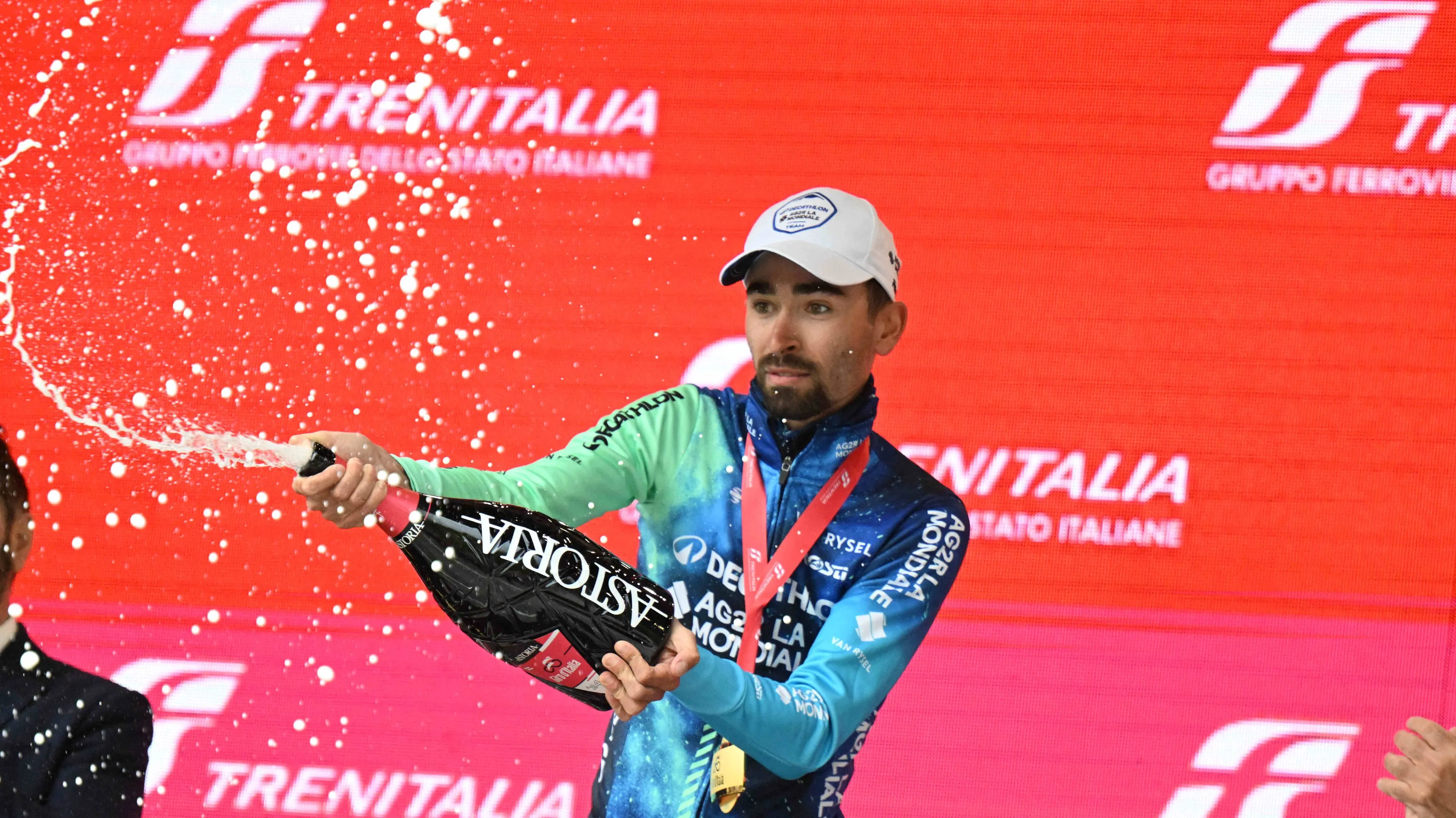 Valentin Paret-Peintre beats childhood hero Romain Bardet to Giro win: "I dreamt seeing him on TV and today I battled with him and beat him"
