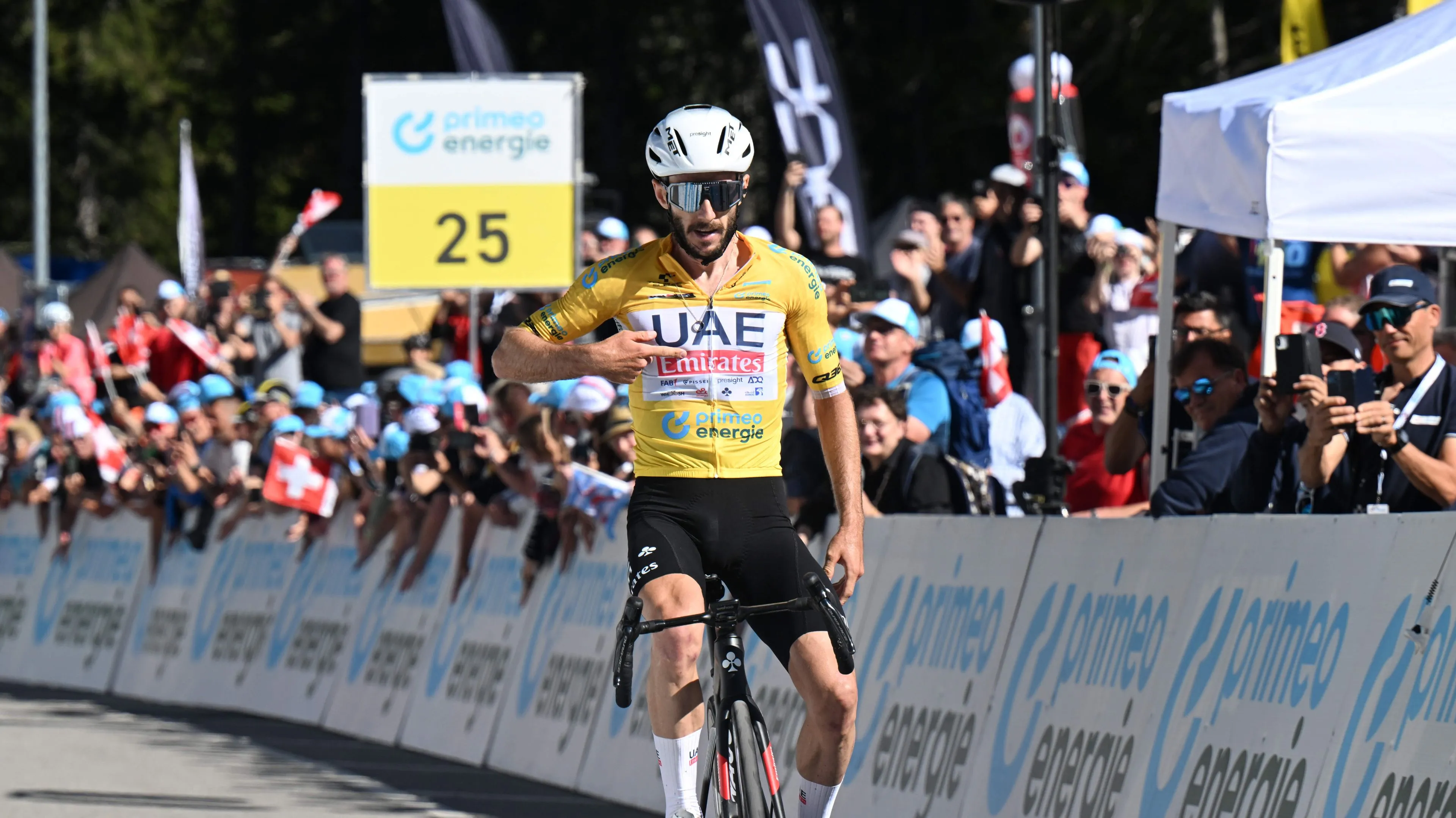 Tour de Suisse 2024: UAE Team Emirates display dominance again as Adam Yates leads home one-two with Joao Almeida on stage 5