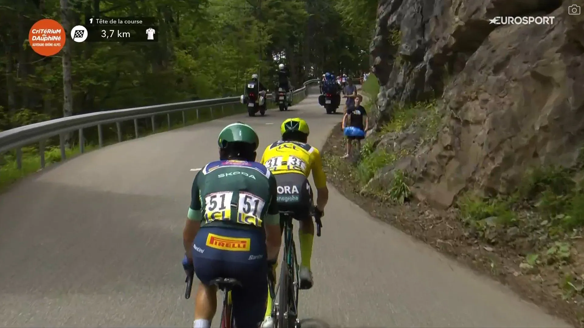 VIDEO: Primoz Roglic in trouble! Is the 2024 Criterium du Dauphine slipping away on the final climb?