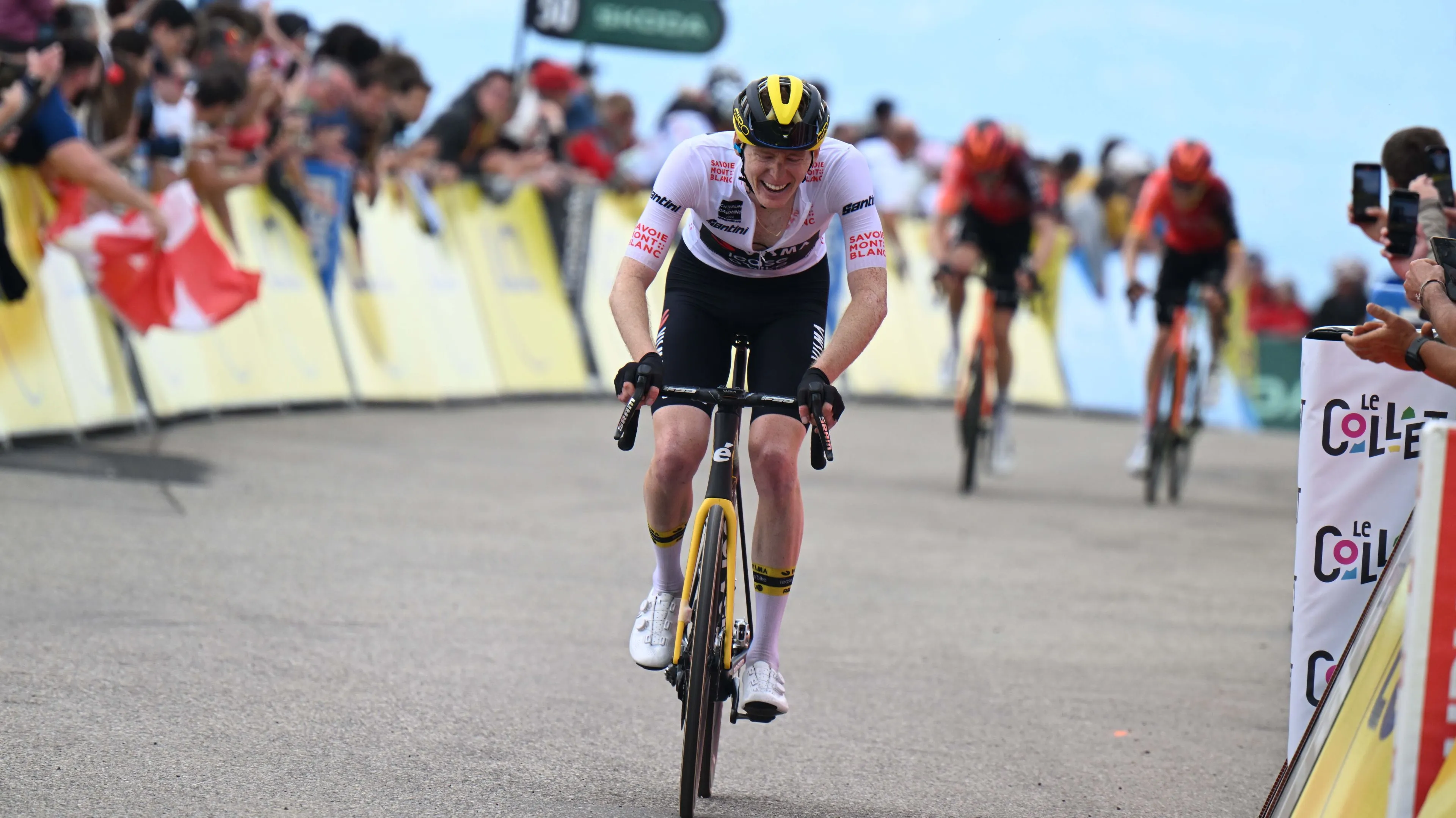 Matteo Jorgenson's dream of being first American winning the Dauphine in 10 years remains alive: "I tried to follow Roglic as long as possible"