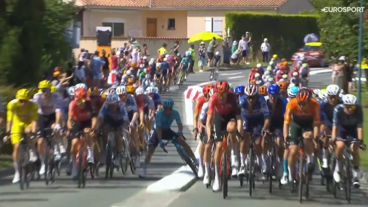 Medical Report and withdrawals Tour de France 2024 Update stage 13 - Primoz Roglic crashes out of the race
