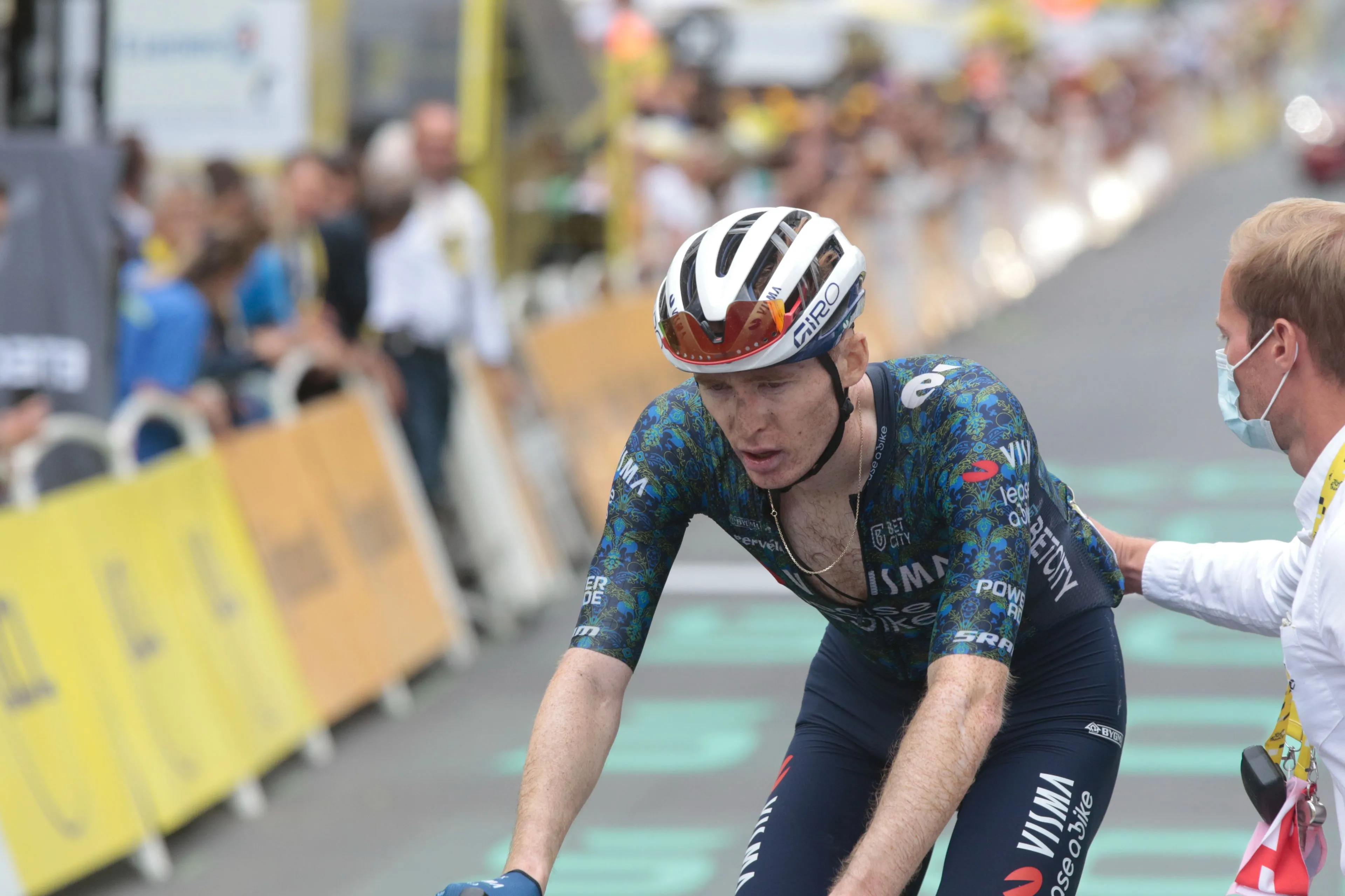 "I got tactically outplayed" - Matteo Jorgenson misses out on the medals in Paris Olympic road race