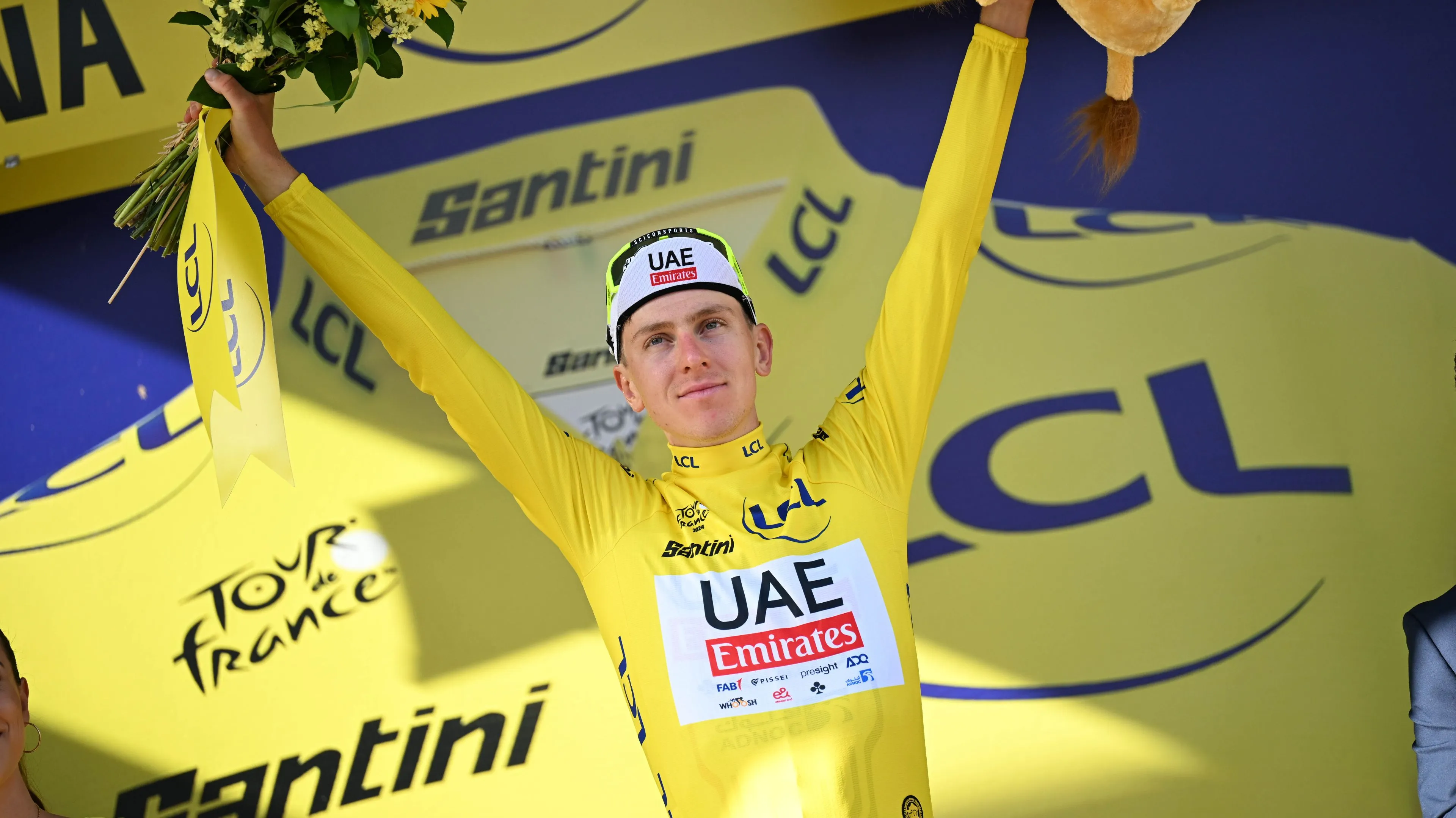2024 Tour de France stage 4 GC Update | Tadej Pogacar wins 50 seconds on Jonas Vingegaard; Remco Evenepoel climbs to second place; Richard Carapaz cracks in yellow jersey