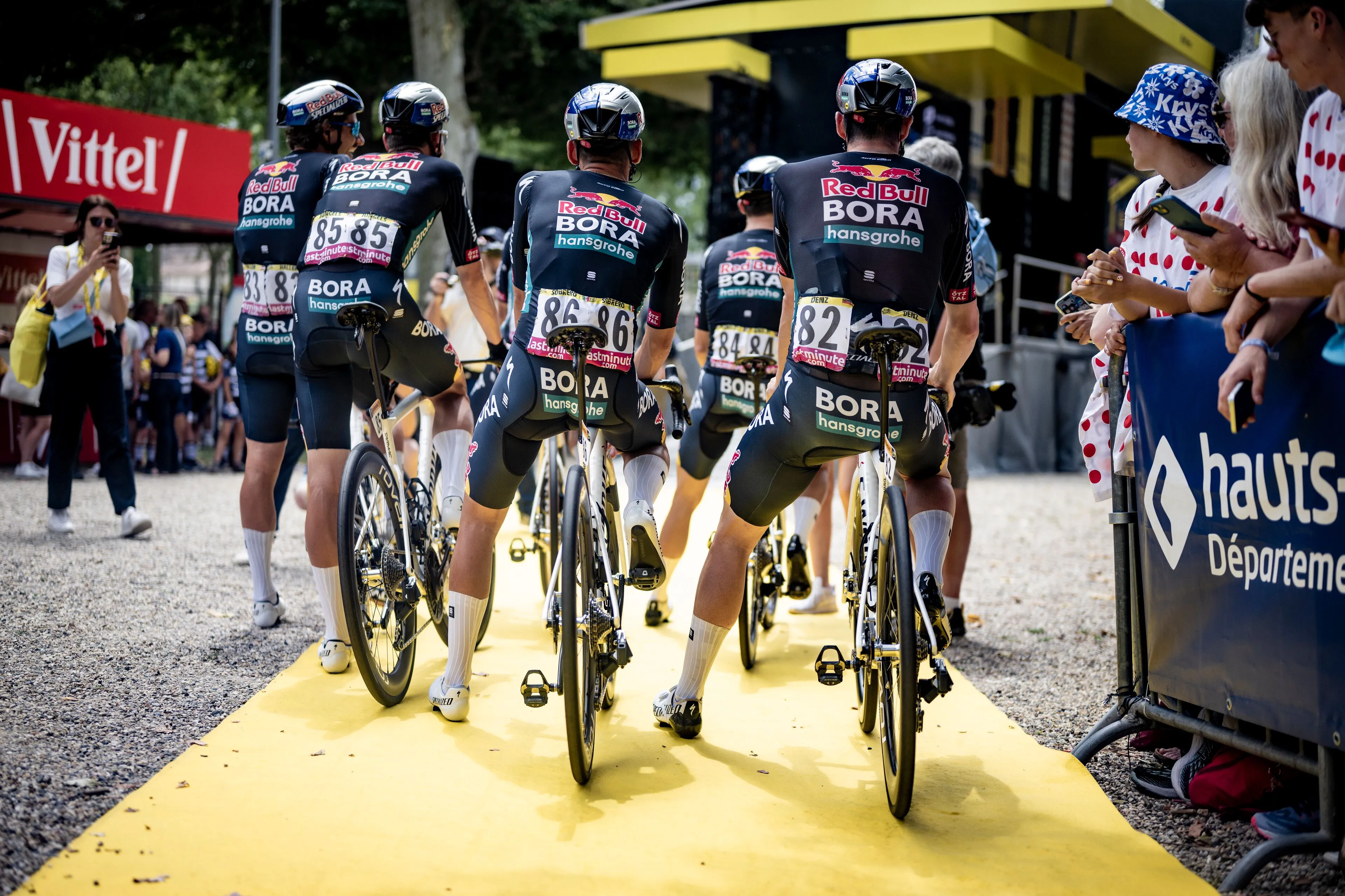 Finances: Red Bull - BORA - hansgrohe's budget of €50 million rivals UAE Team Emirates while Women WorldTour budgets have doubled since 2022
