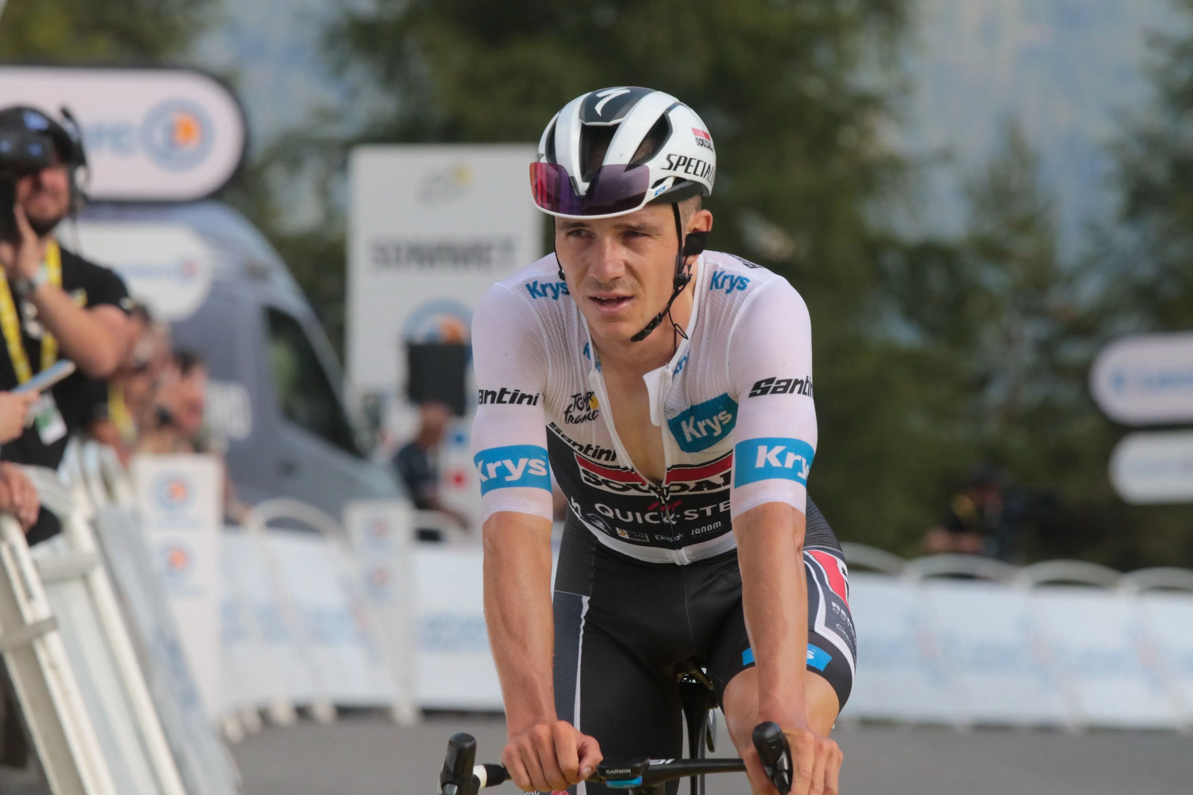 "Sh*t roads" - Remco Evenepoel blasts Olympic Games organizers over issues in time-trial route
