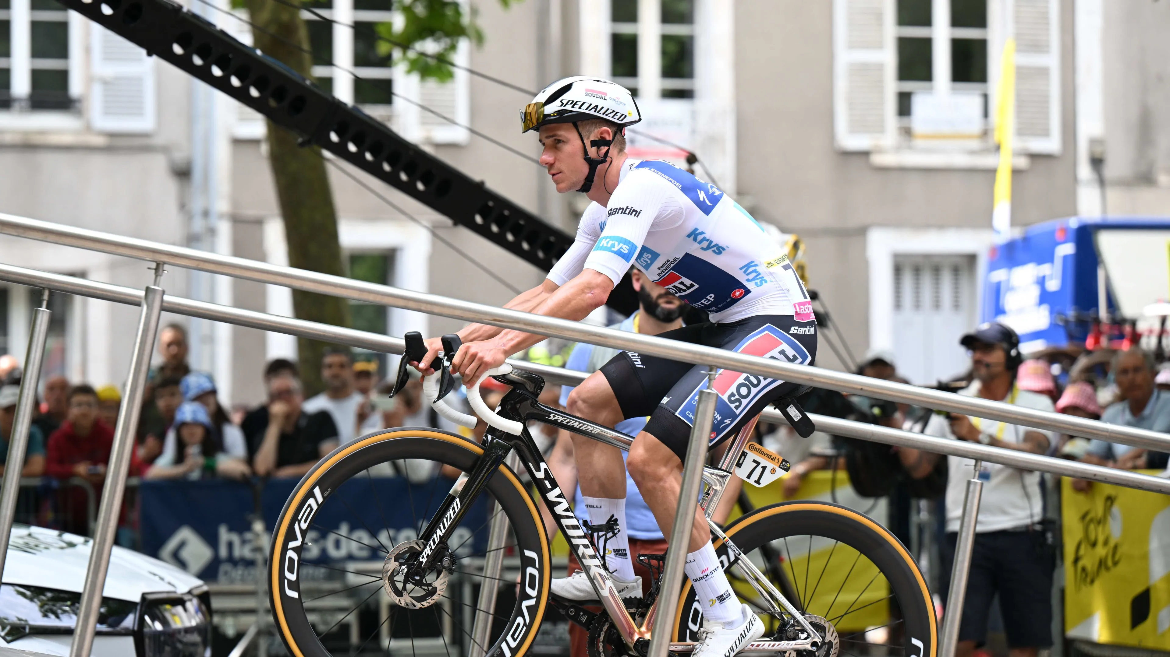 Remco Evenepoel reage a uma etapa 10 calma antes da tempestade de quarta-feira: "Foi quase como um segundo dia de folga"
