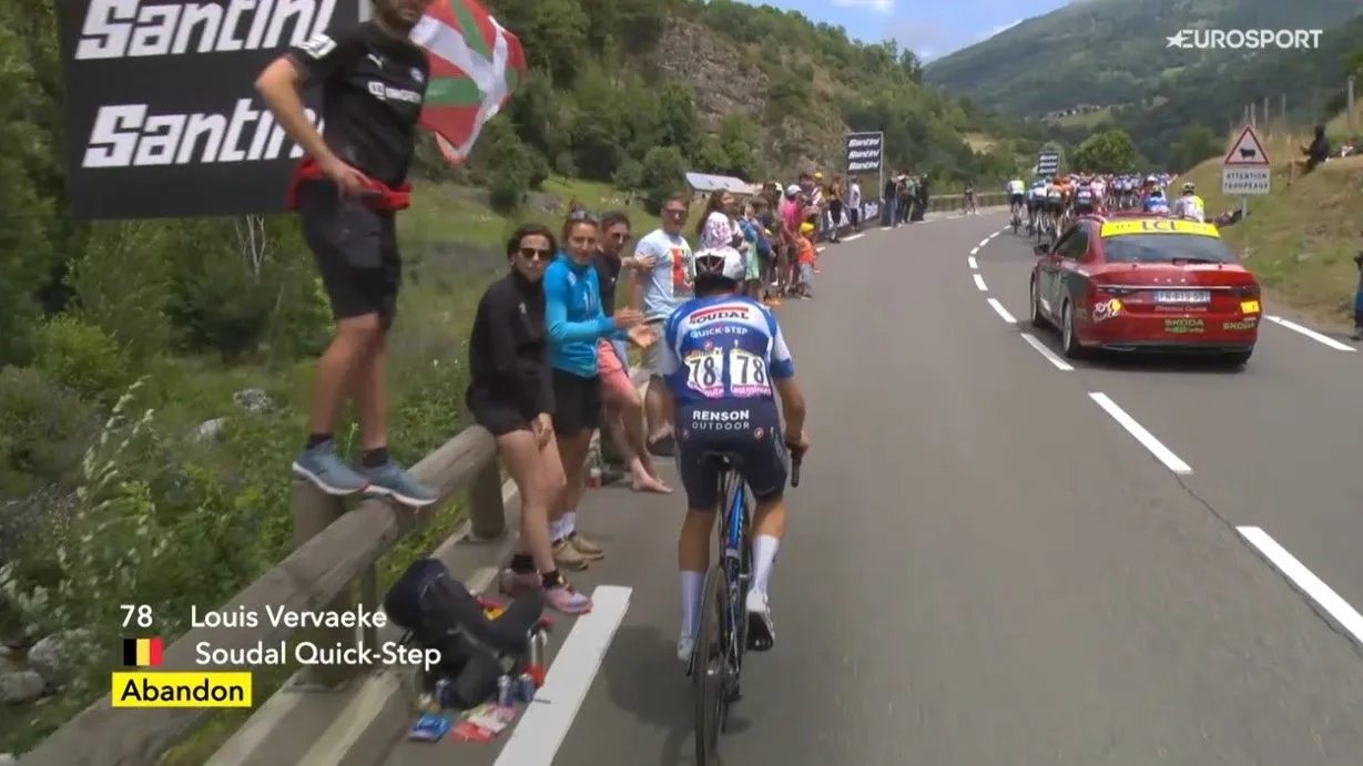 Remco Evenepoel loses key domestique as Louis Vervaeke abandons 2024 Tour de France on stage 14