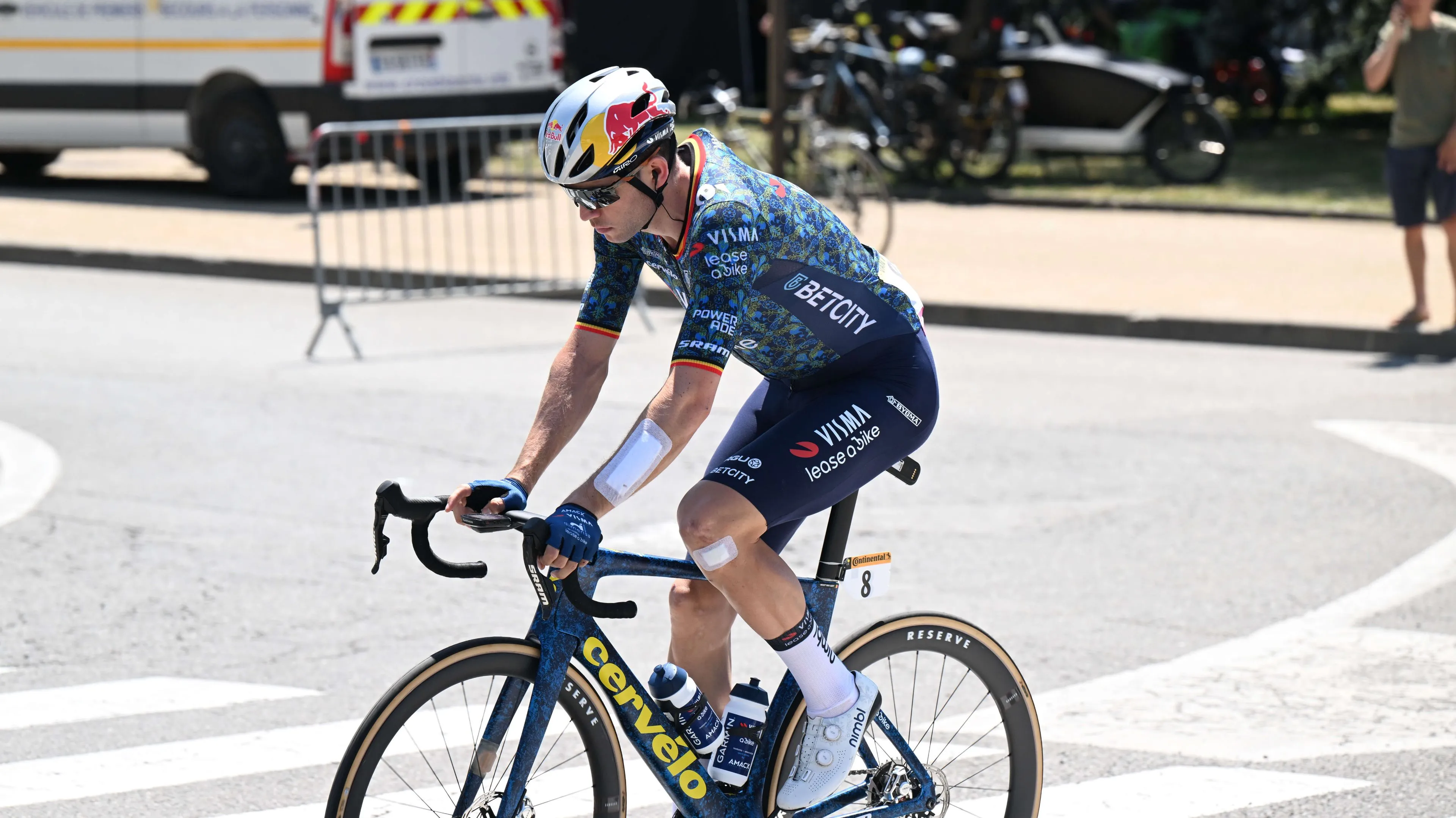 "I am looking forward to the road race, as I am not a favorite for once" - Wout van Aert doesn't have high hopes for the Olympic time trial