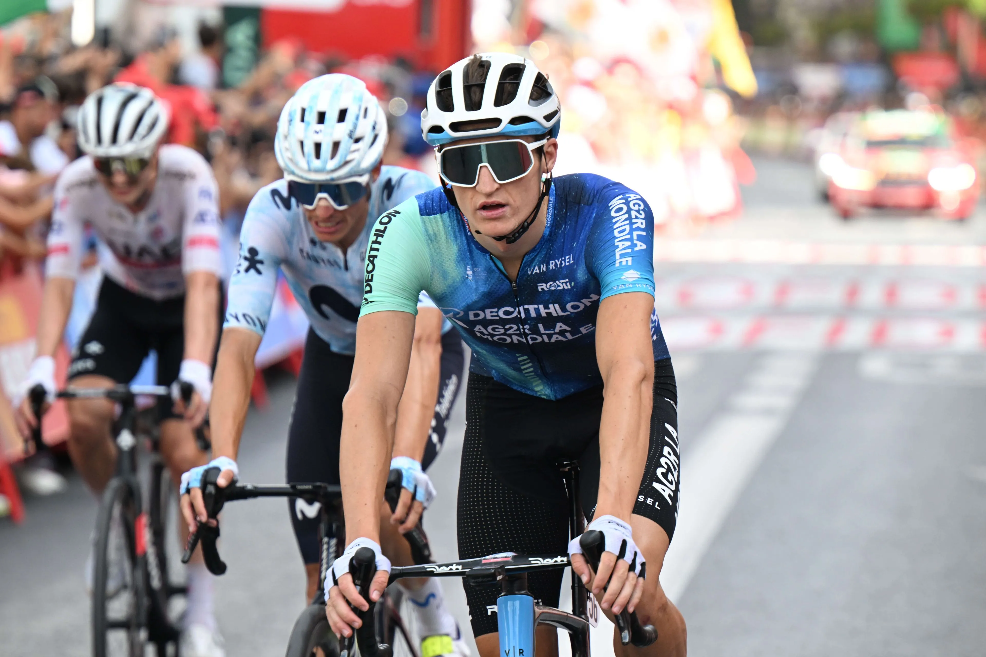 "You can feel that the fatigue is setting in now" - Felix Gall braced to support Ben O'Connor on biggest mountain test of Vuelta a Espana 2024 so far