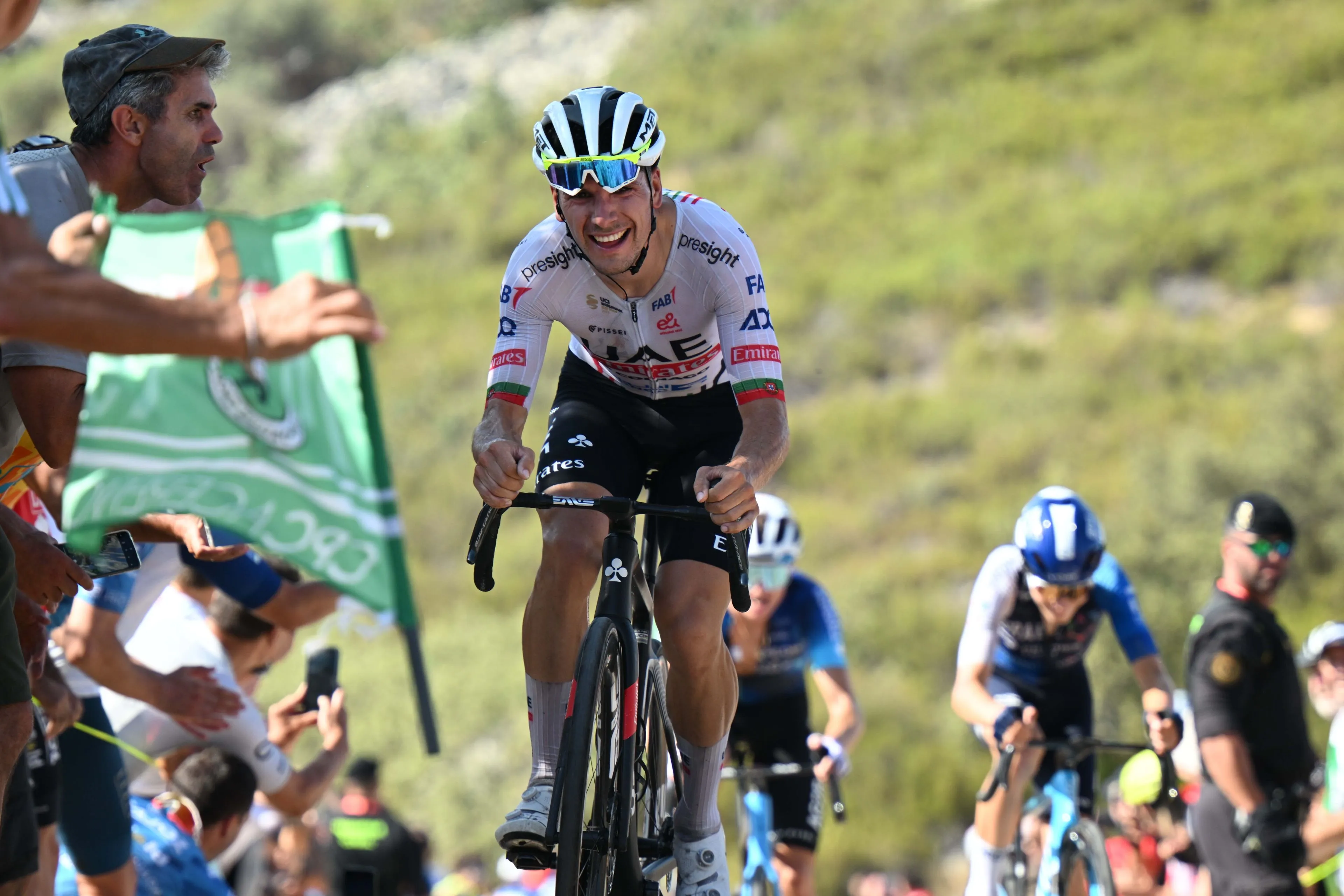 Joao Almeida makes it through steep Pico Villuercas with a podium finish: "The climb was super difficult and super steep"