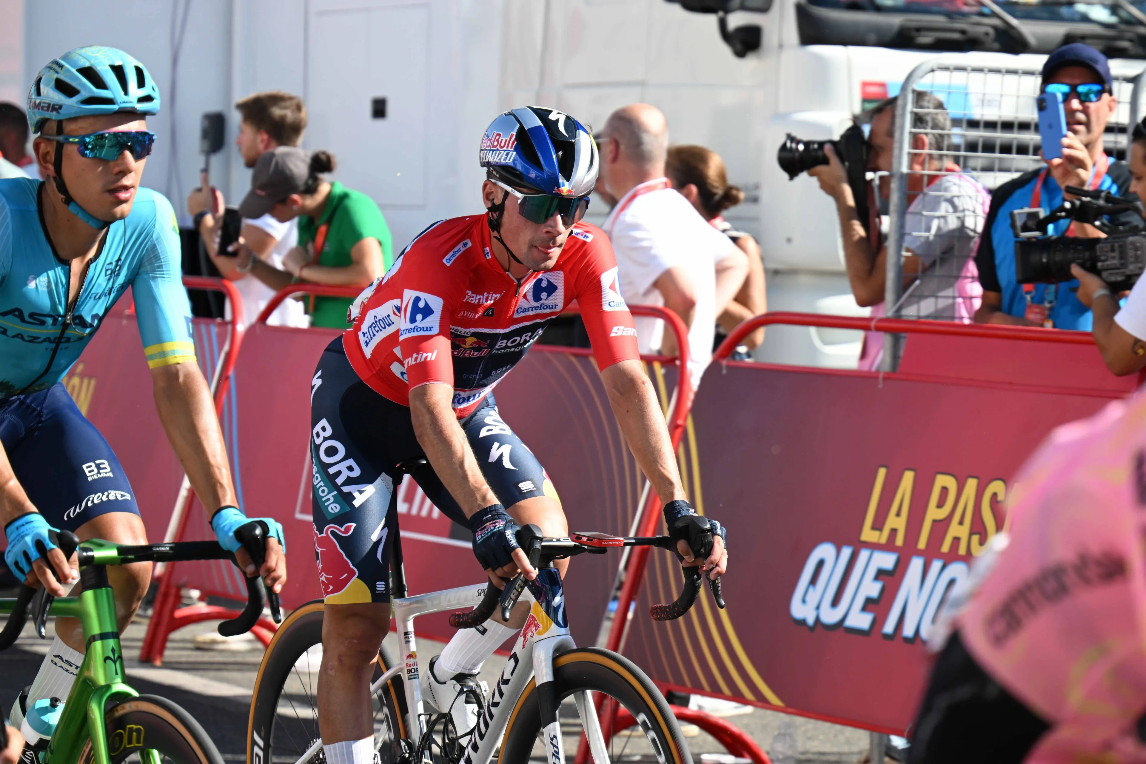"We have to give all the credit to Ben O'Connor" - BORA DS admits failure in tactics which have led to a difficult battle at Vuelta a Espana