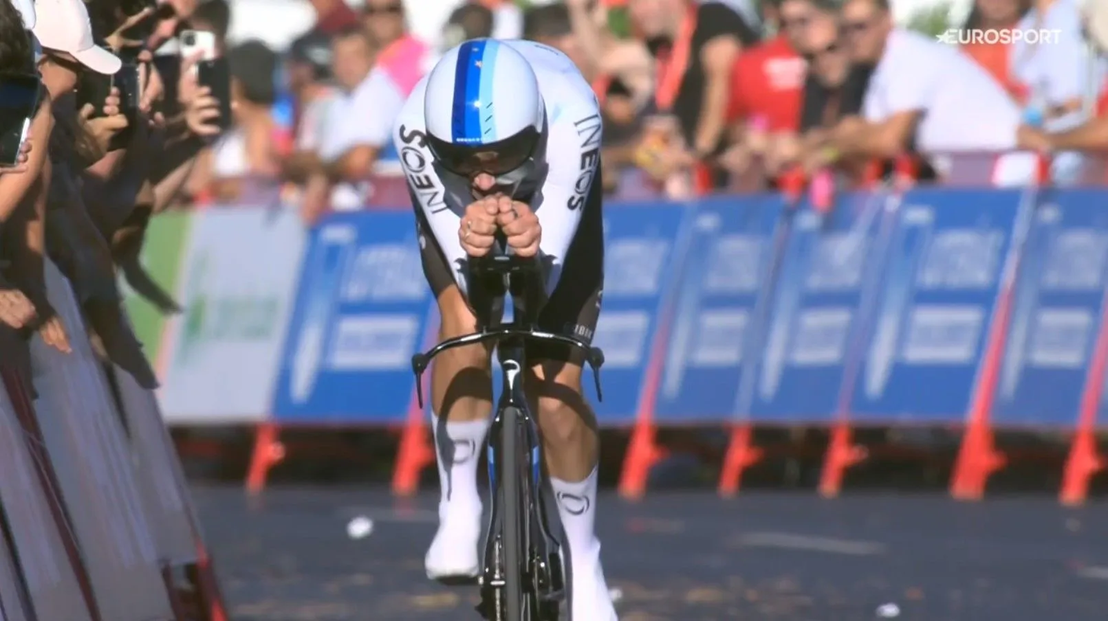 "I wasted my opportunity today" - Disappointment for Joshua Tarling as he misses out on Red Jersey in first ever Grand Tour stage at Vuelta a Espana