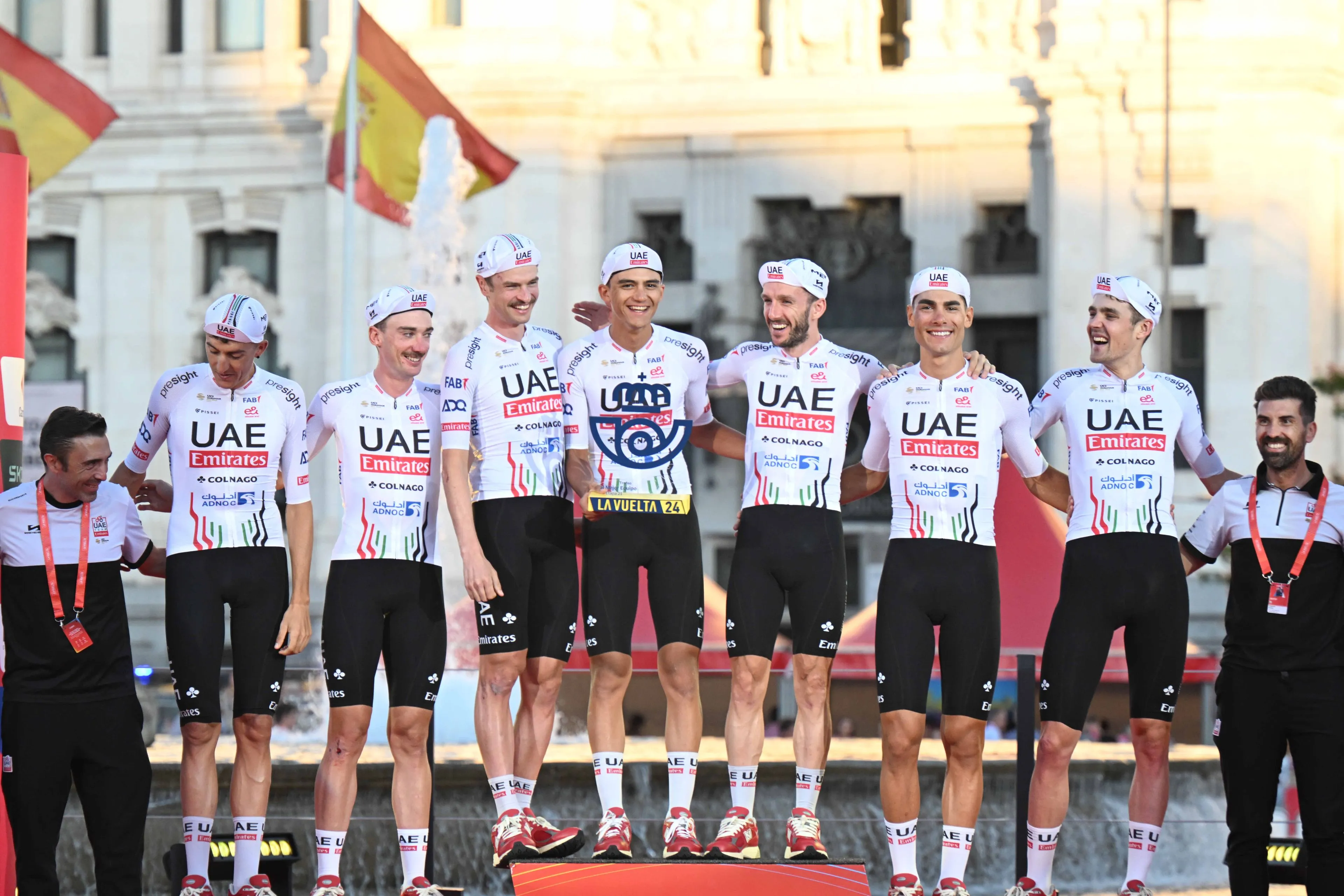 UAE Team Emirates - XRG led by Joao Almeida and Juan Ayuso at Paris-Nice and Tirreno-Adriatico