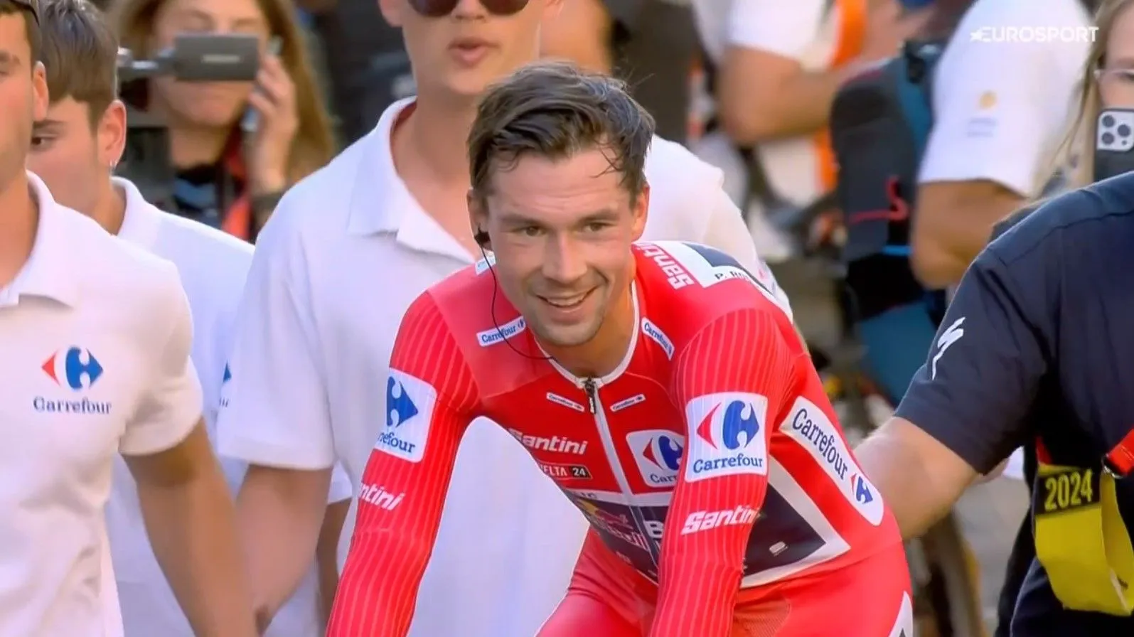 "It’s never enough… But four is already crazy” - Primoz Roglic already thinking of 5th Vuelta a Espana title after securing 2024 Red Jersey