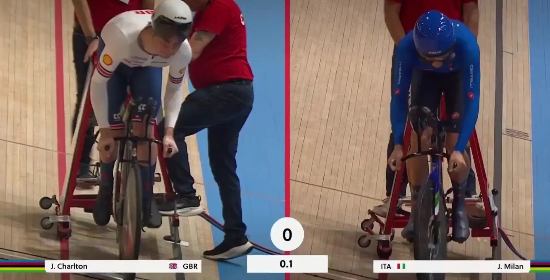 Jonathan Milan beats Filippo Ganna's world record in Individual Pursuit - "Charlton's time was incredible and I can still believe I beat him"