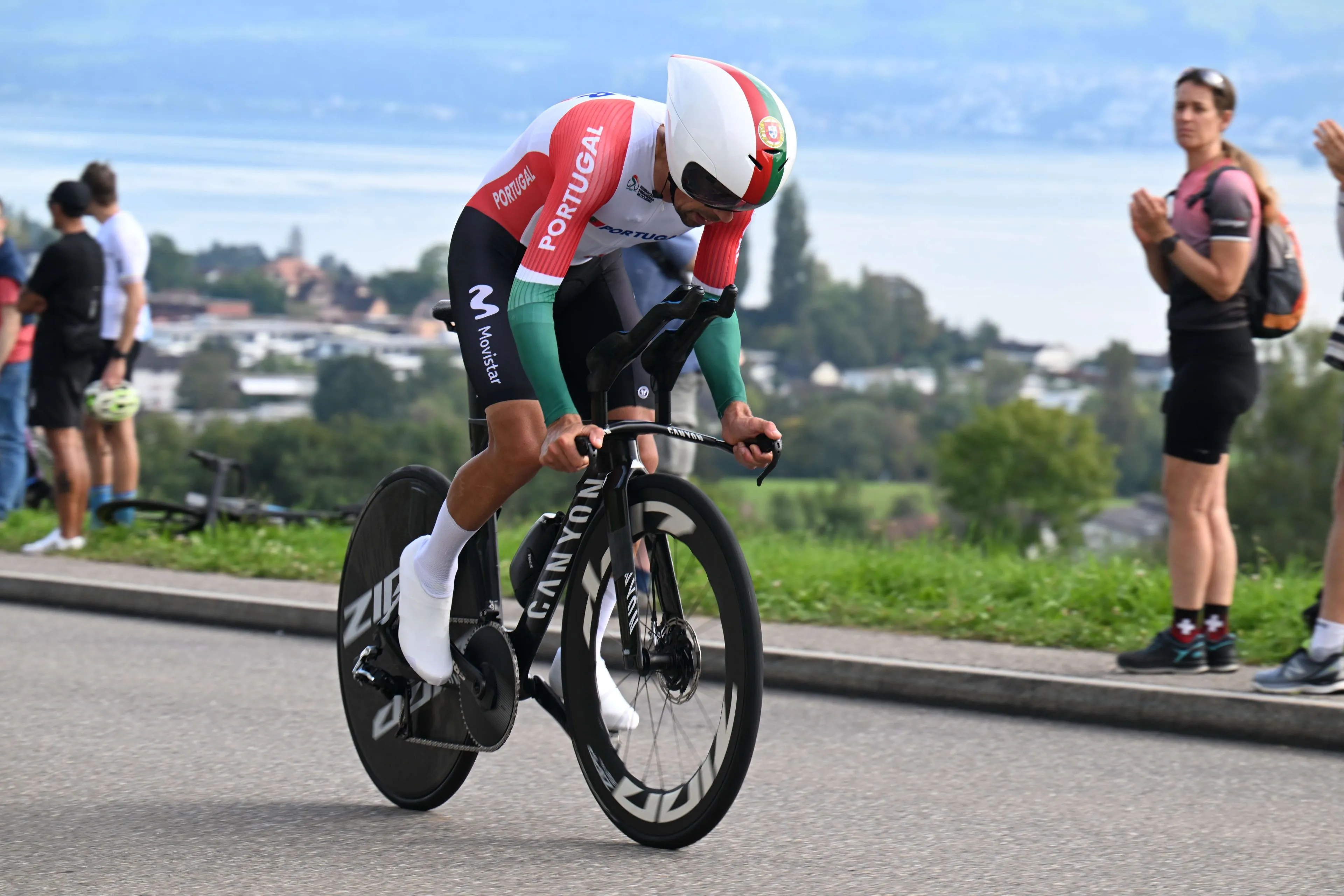 Em Directo: Campeonato da Europa de contrarrelógio: João Almeida, Ganna, Remco, Armirail...