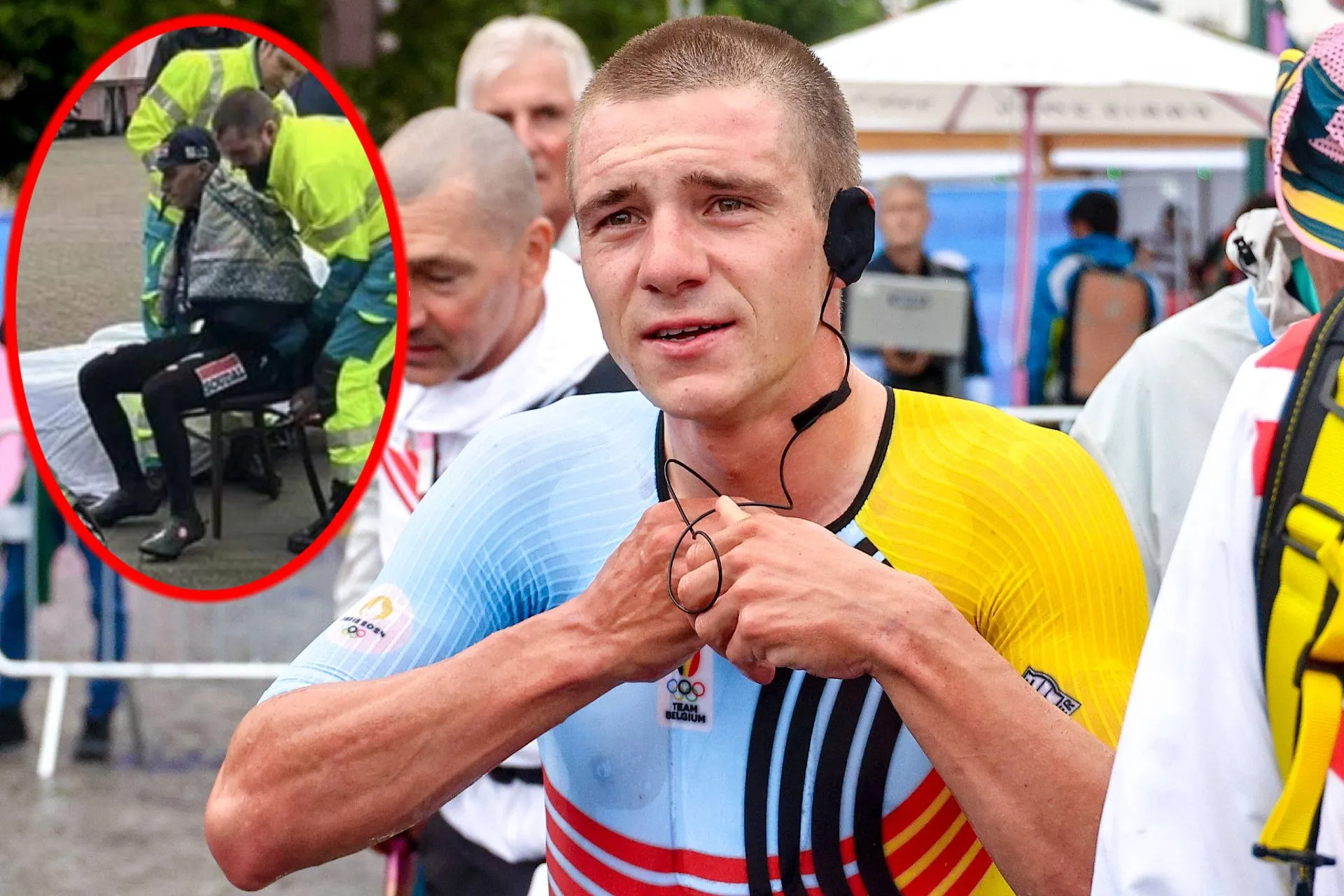 OFFICIAL: Fractured rib, shoulder blade and hand for Remco Evenepoel after collision with van