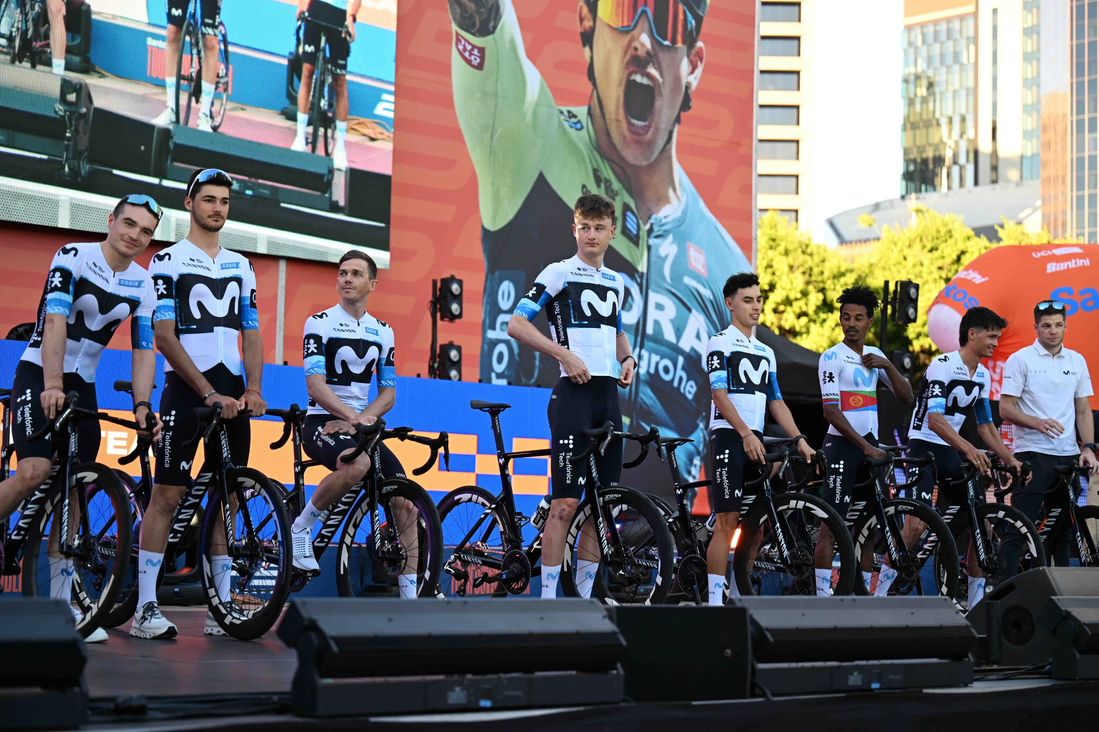 Movistar talent hopes to follow in footsteps of Isaac del Toro at the Tour Down Under: "I'm delighted to be making my WorldTour debut in the same race as him"