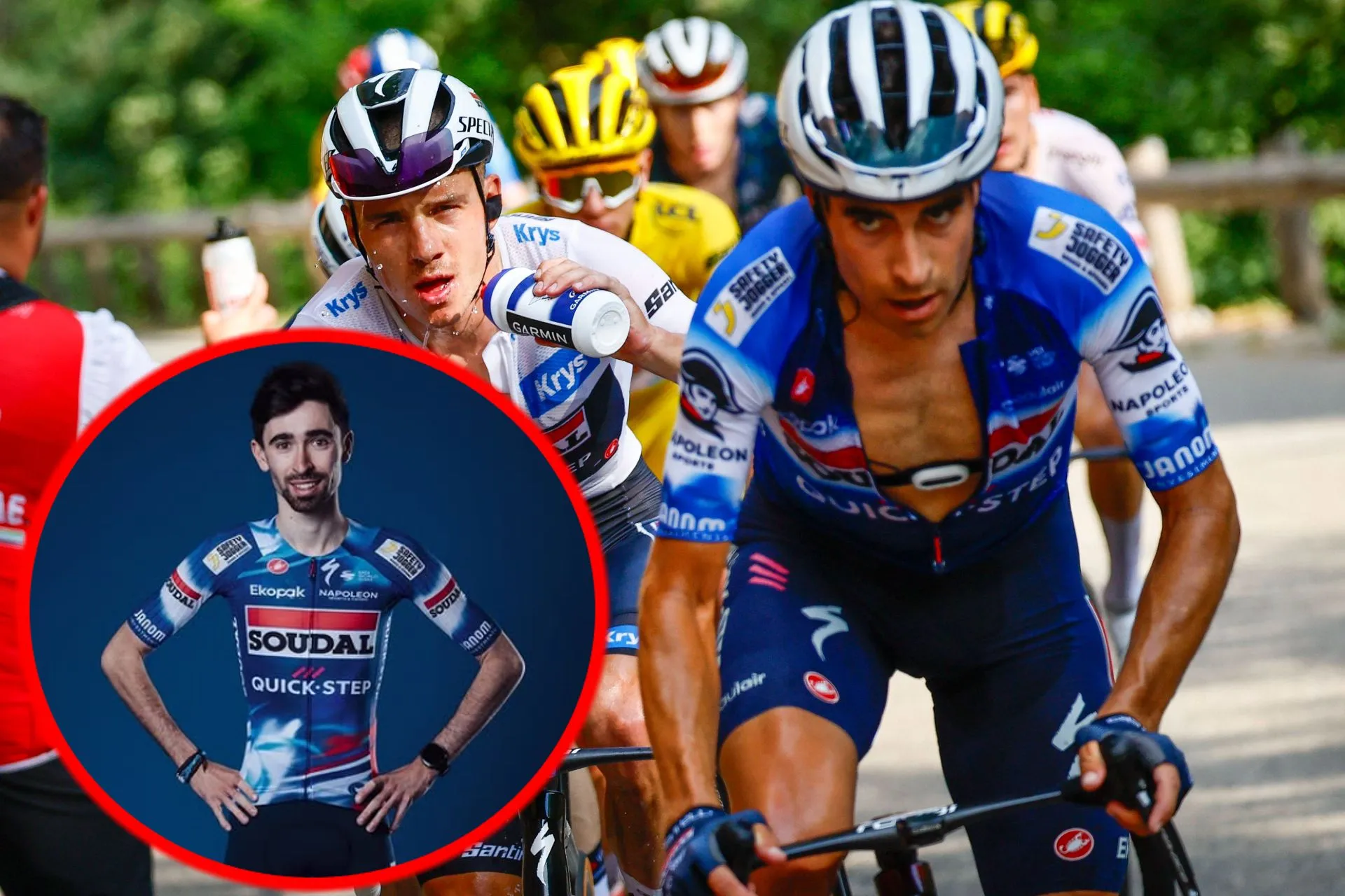 Quick-Step's new climbing star follows footsteps of Mikel Landa, not Remco Evenepoel: "I don't see him as an idol because we are only a year apart"