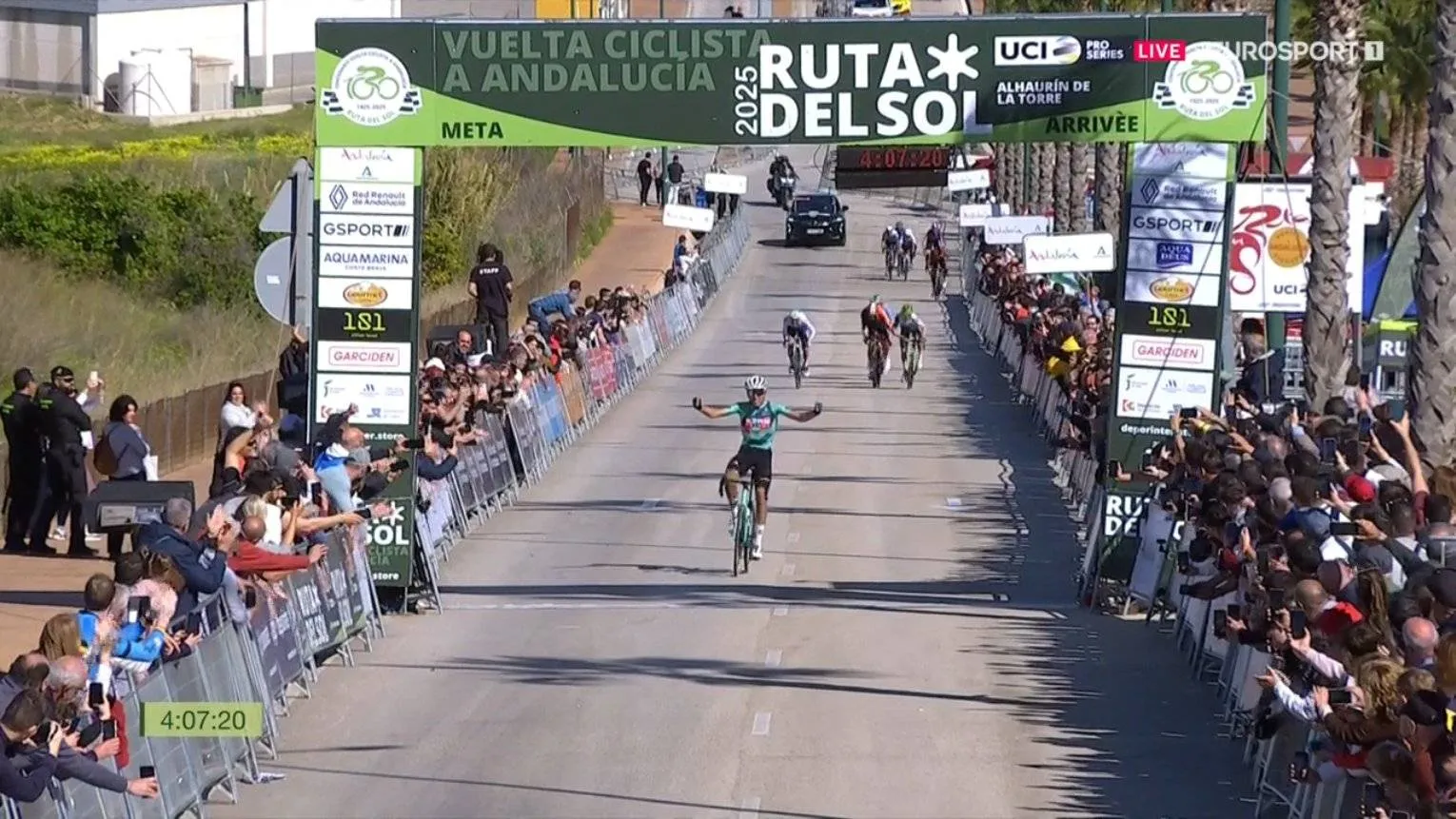 Breakaway prevails on stage 4 of the 2025 Vuelta a Andalucia as Diego Uriarte takes first professional victory