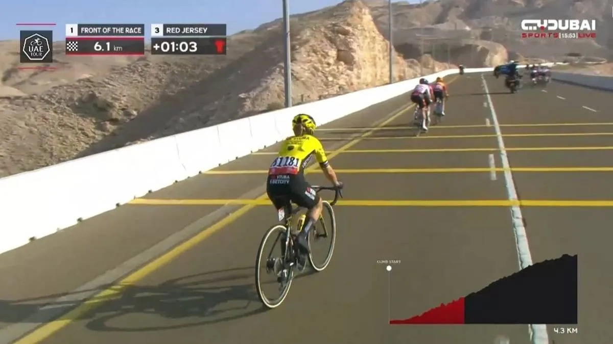 "It’s only her first race" - Visma on Pauline Ferrand-Prevot's difficulties at Jebel Hafeet