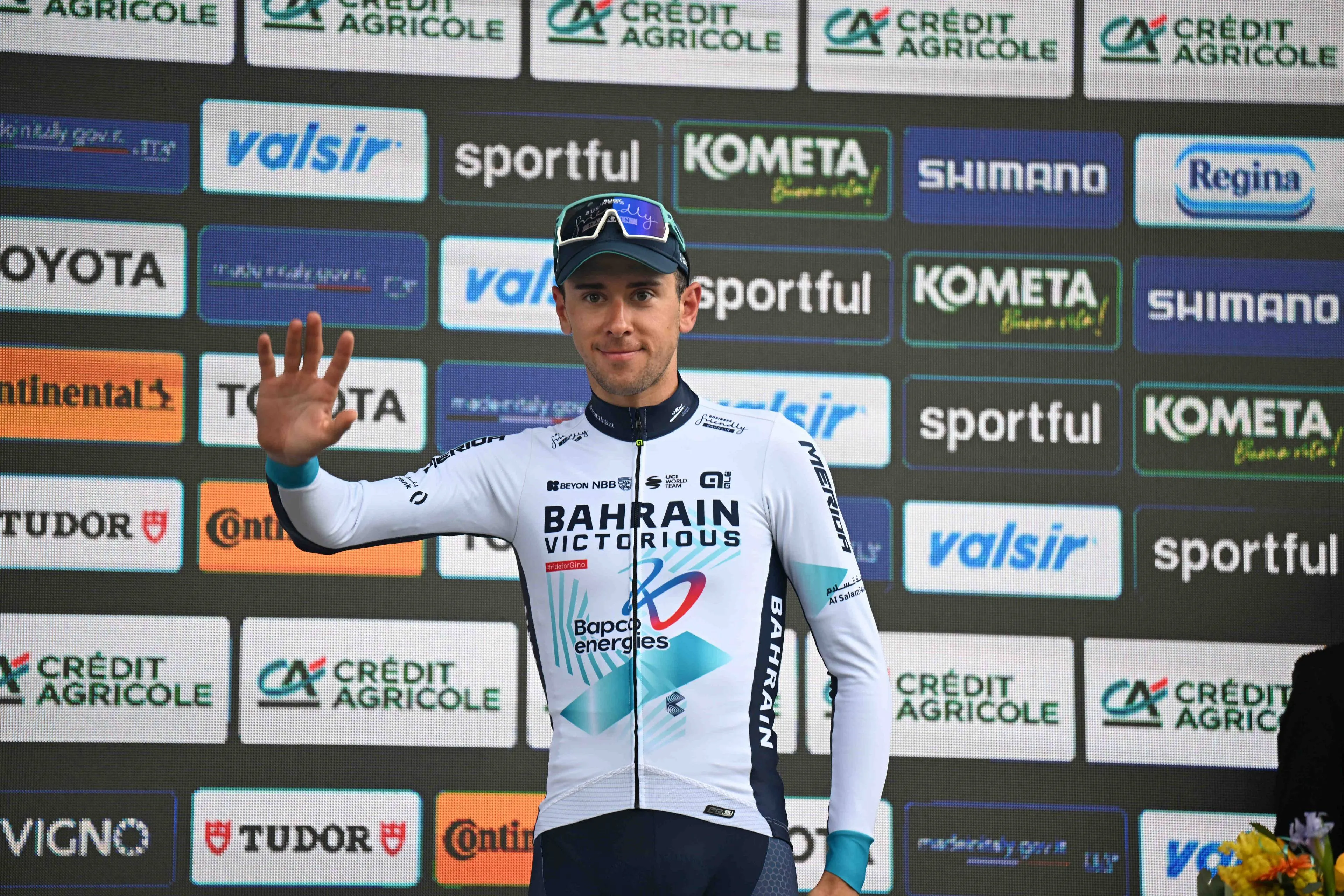 A esperança italiana acende-se depois do pódio de Antonio Tiberi no Tirreno: "Tudo está perfeito na minha preparação para o Giro"