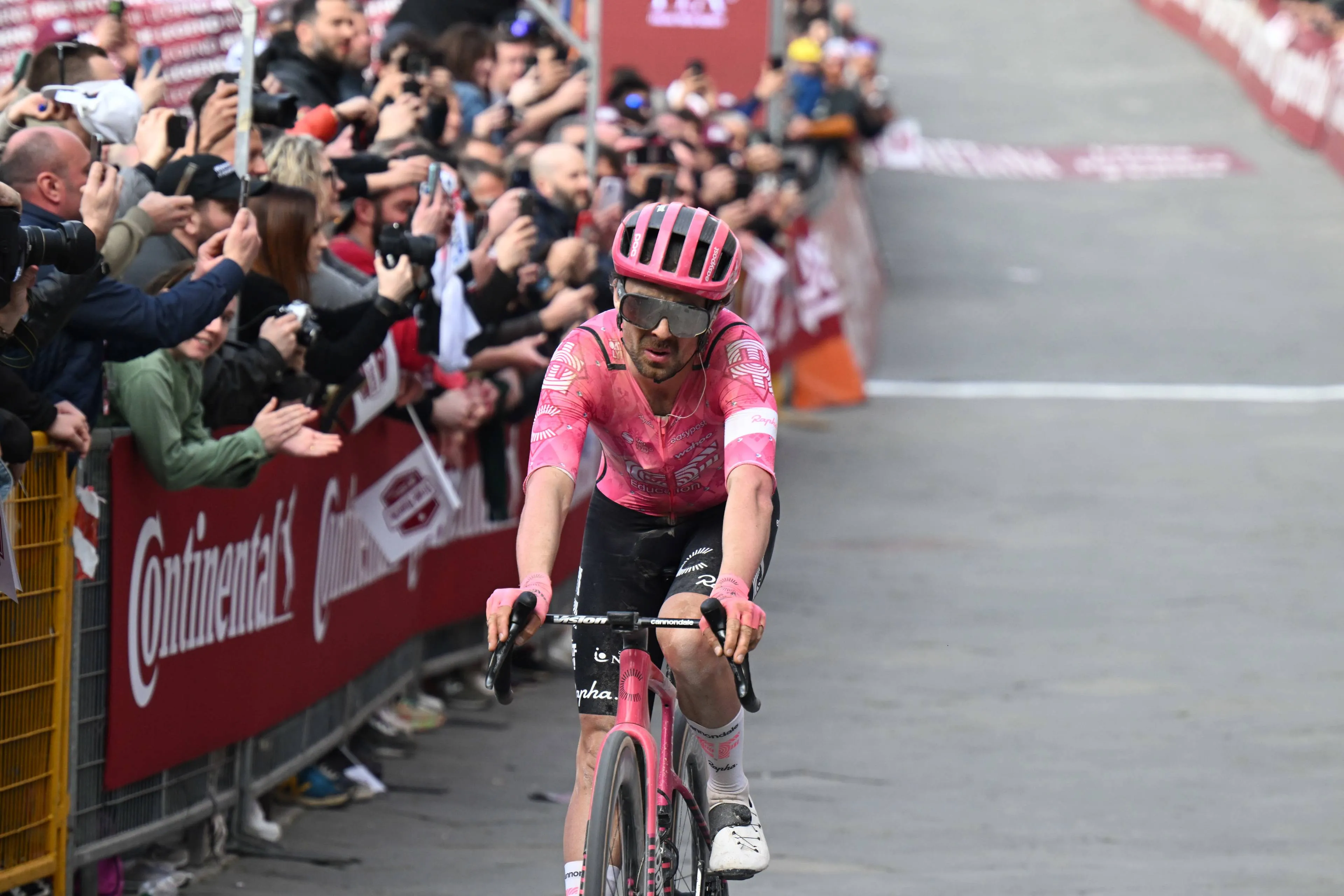 "When people try to follow Tadej Pogacar, they end their race. I tried to ride smart" - Ben Healy's attempts to reign in attacking style see him miss Strade Bianche podium