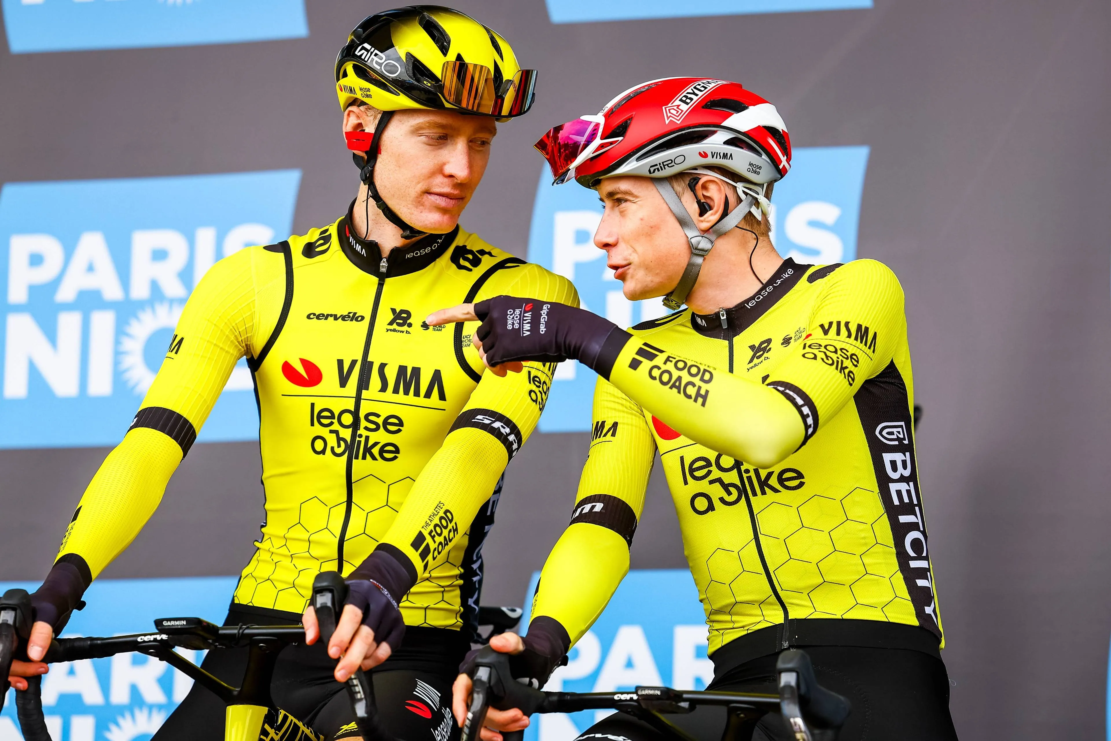 "We are now 1 and 2 in GC. It would be nice if we could keep it that way" - Jonas Vingegaard delights as Visma take firm grasp on Paris-Nice GC