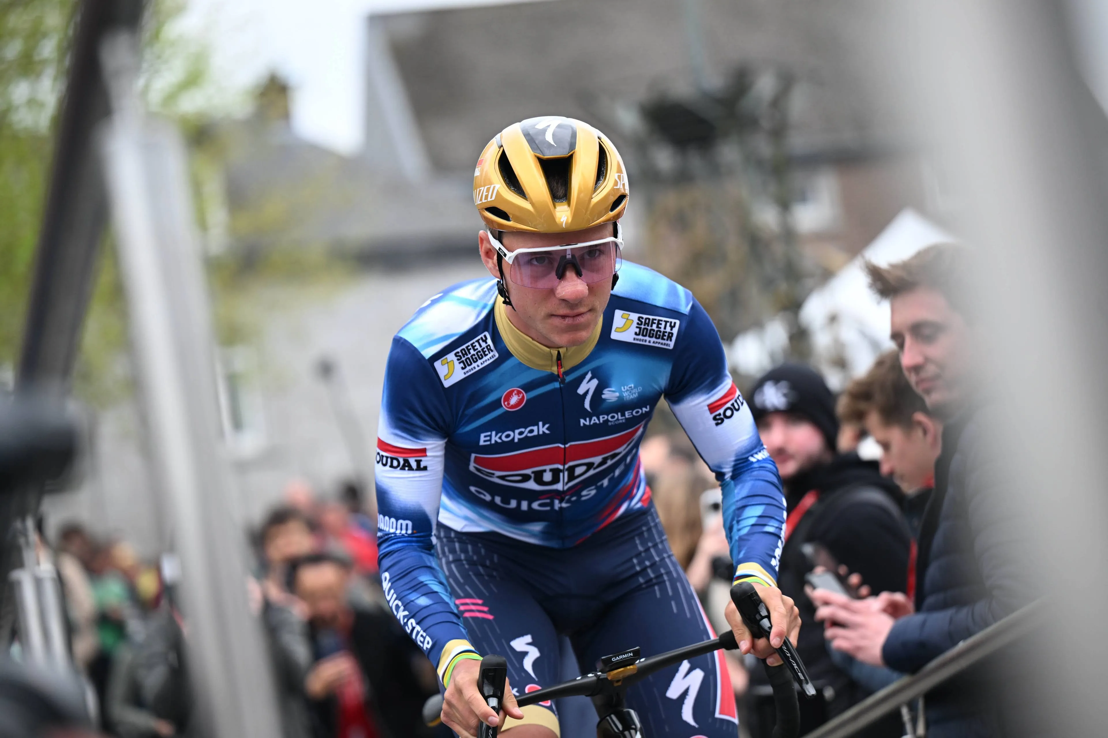 Remco Evenepoel cede no Mur de Huy, mas mantém a mira na Liège-Bastogne-Liège: "Aqui é muito simples: quem estiver mais fresco, ganha"