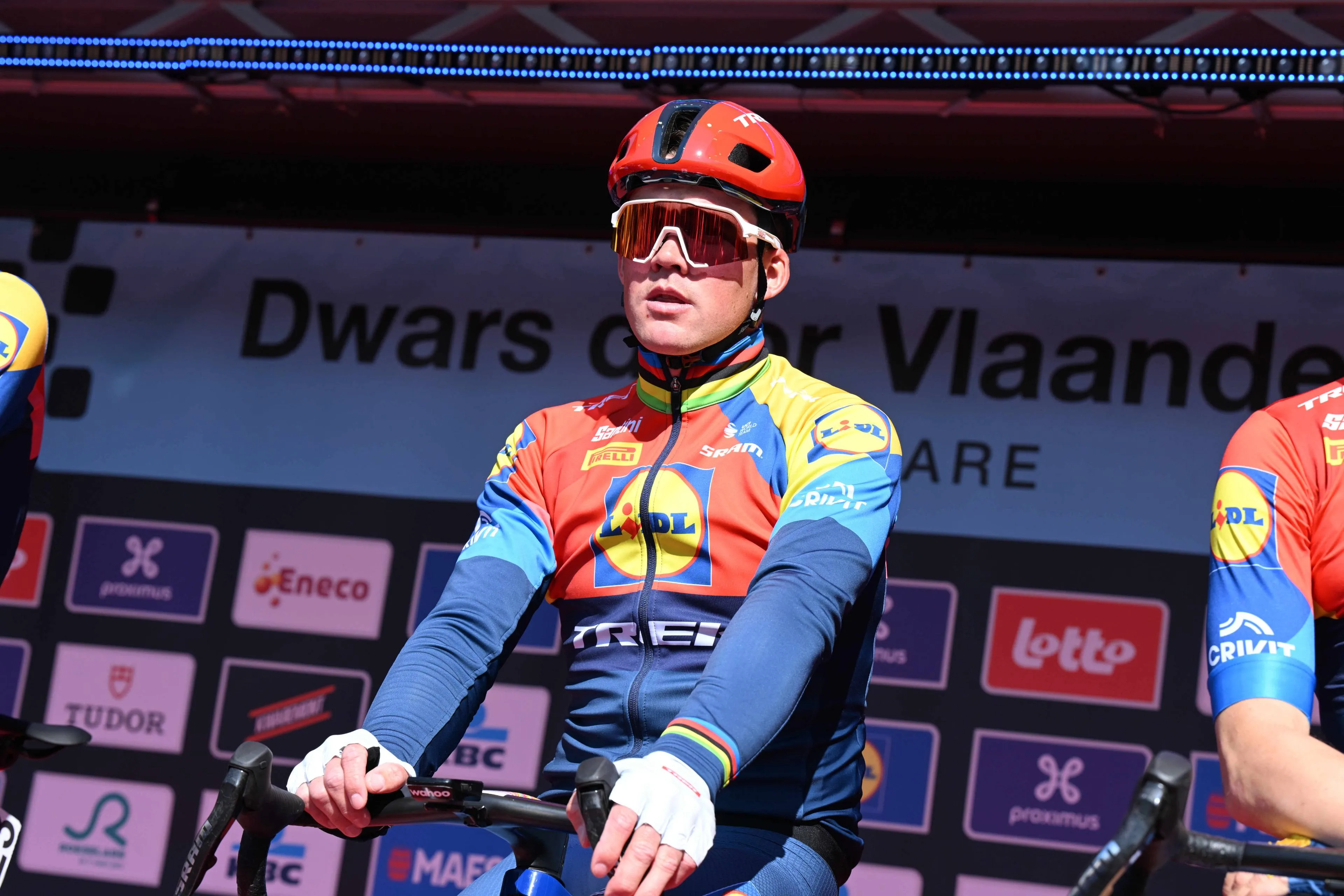 Mads Pedersen wants to win the Tour of Flanders: "If you let it come down to a man-to-man fight, Mathieu will drop me"