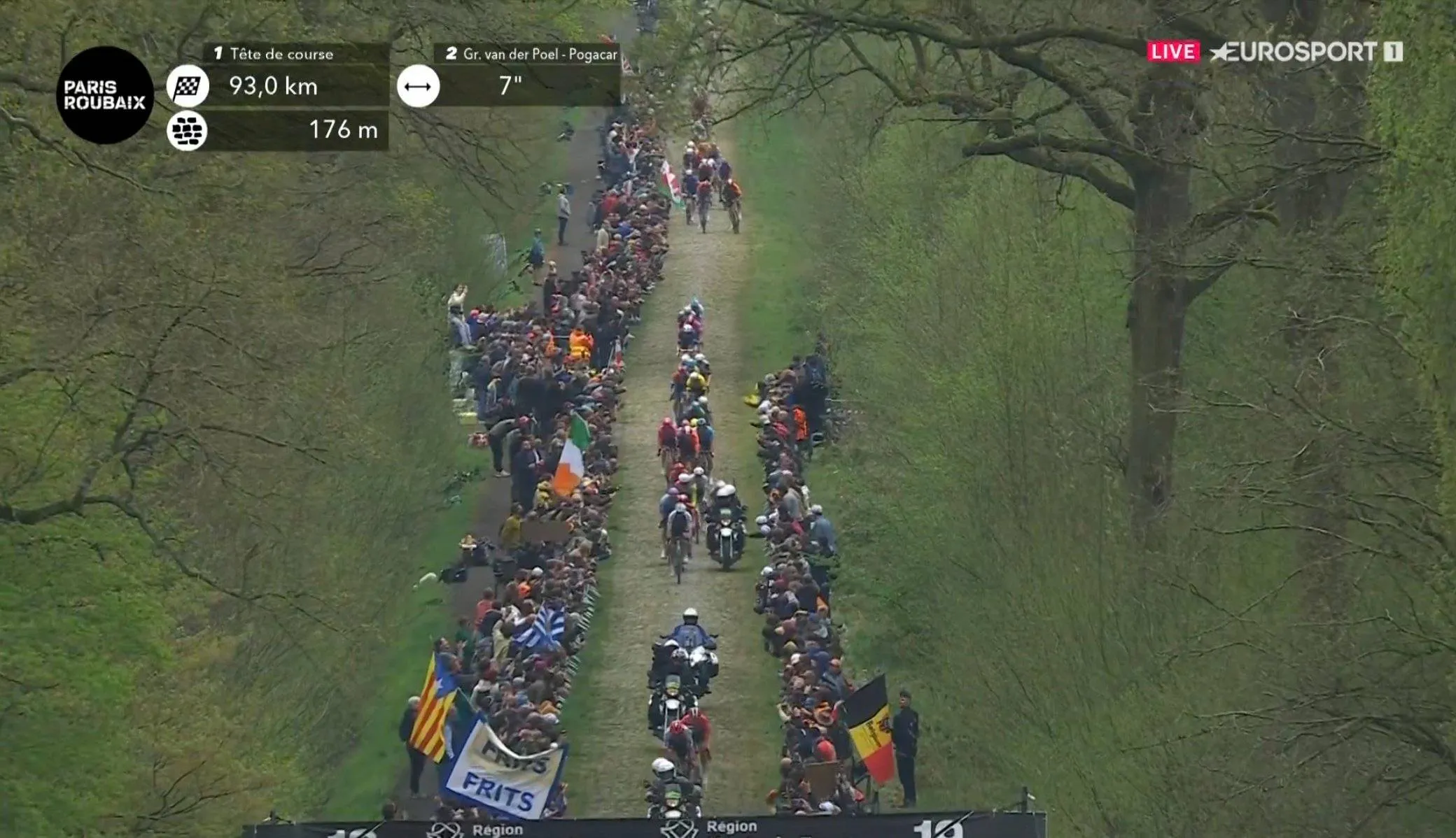 LIVEBLOG Paris-Roubaix 2025 | Pogacar and Van der Poel attack and distance Van Aert on the Arenberg!